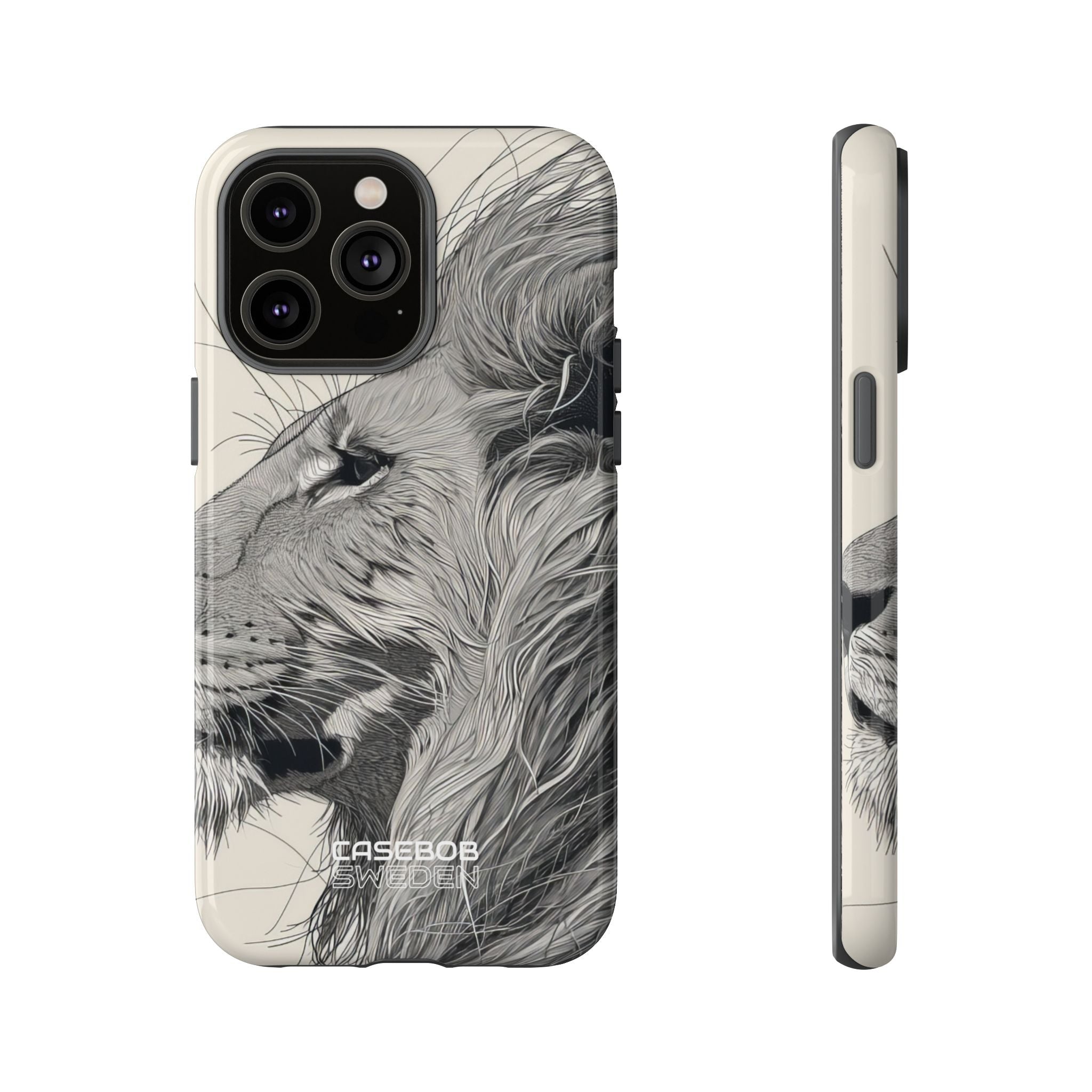 Majestic Lion Profile iPhone 14 - Tough
