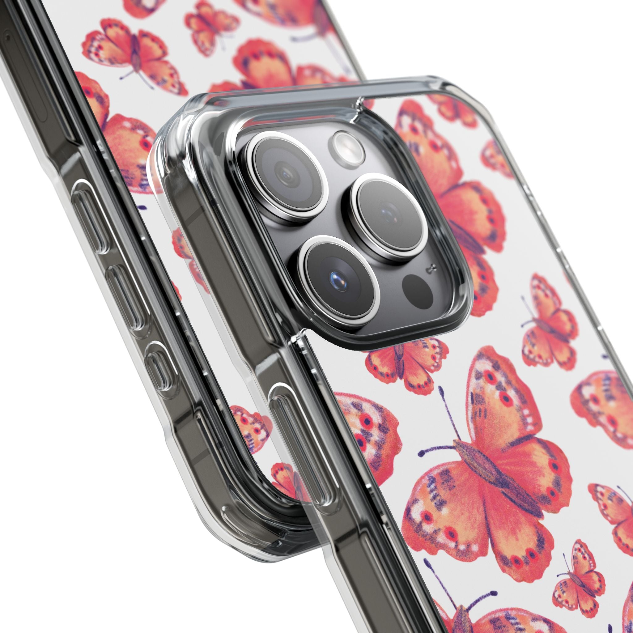 Vibrant Butterfly Dance iPhone Case - Impact