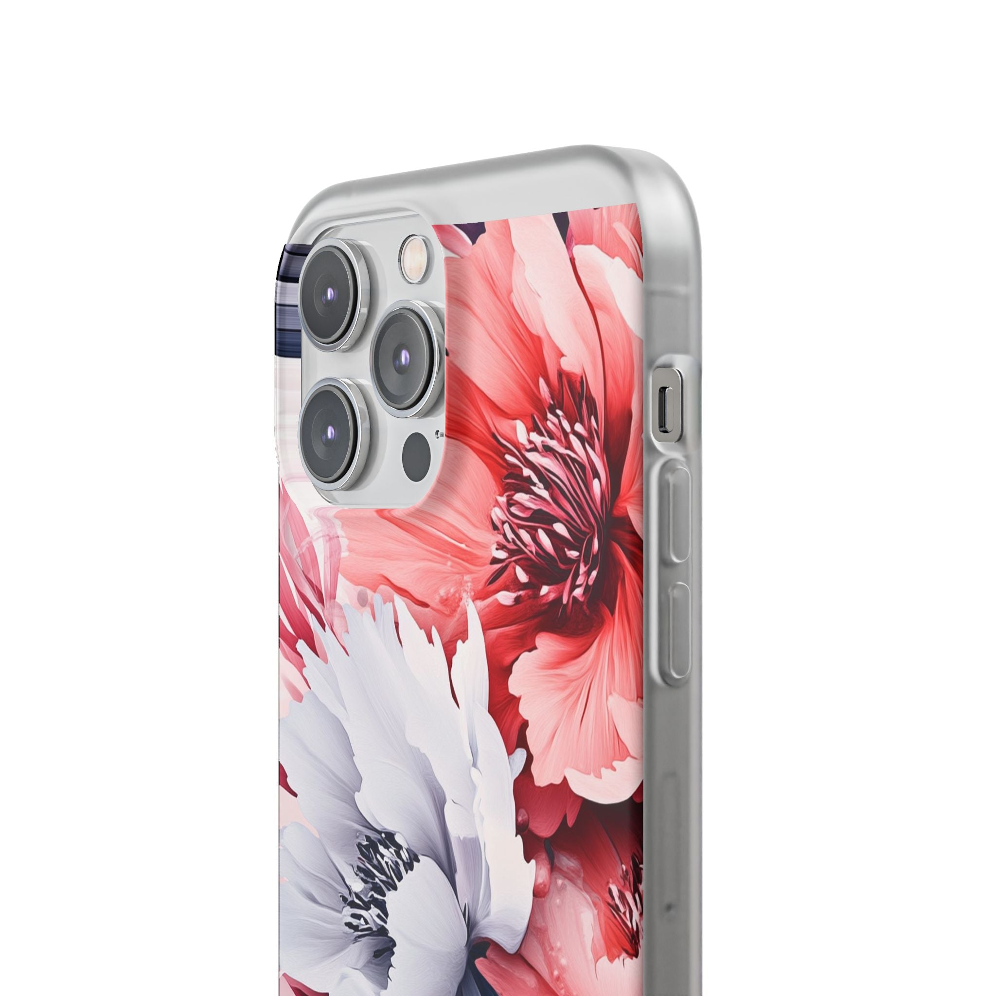 Coral Bloom iPhone 14 Pro Max Case - Soft