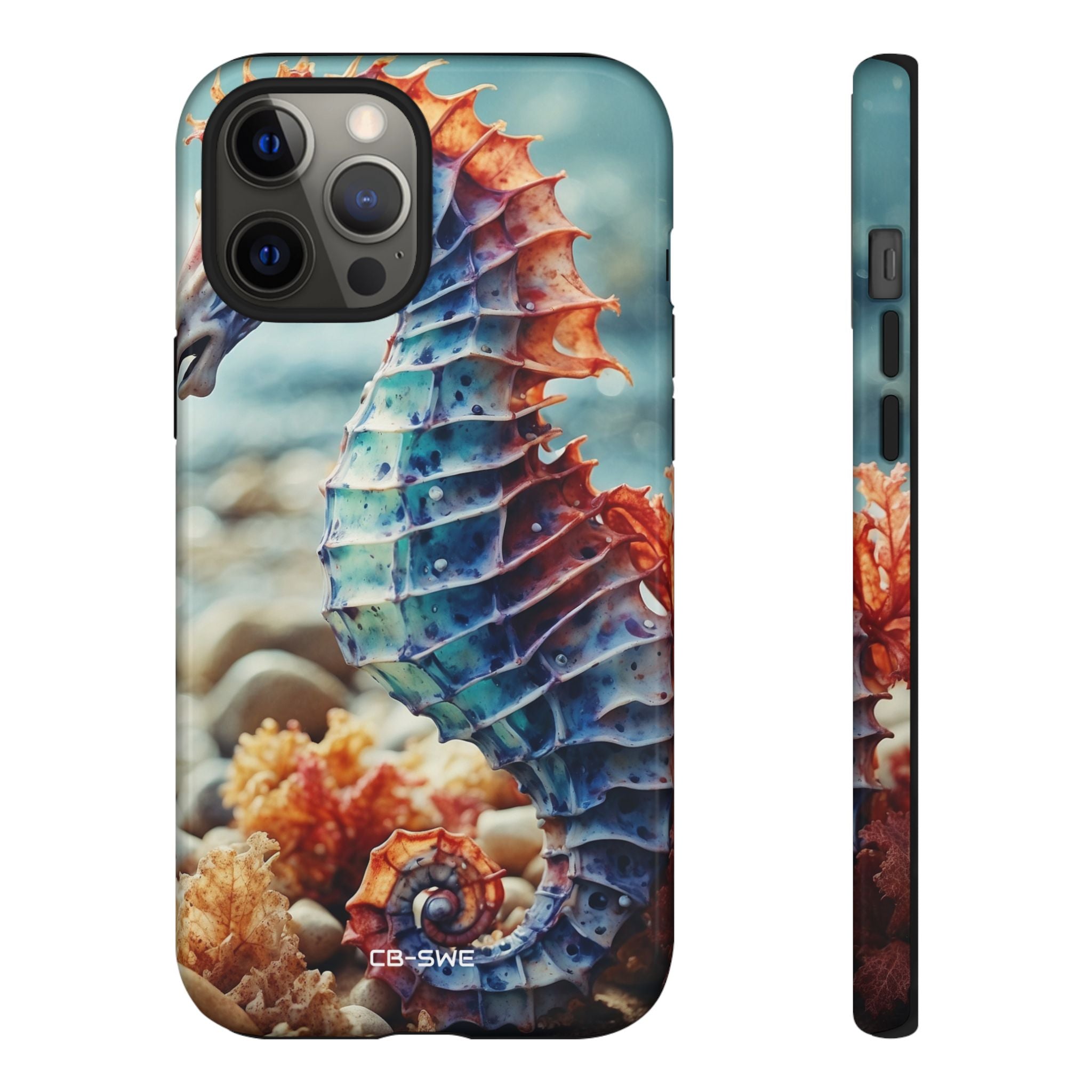 Seahorse Dances Freely - iPhone Case