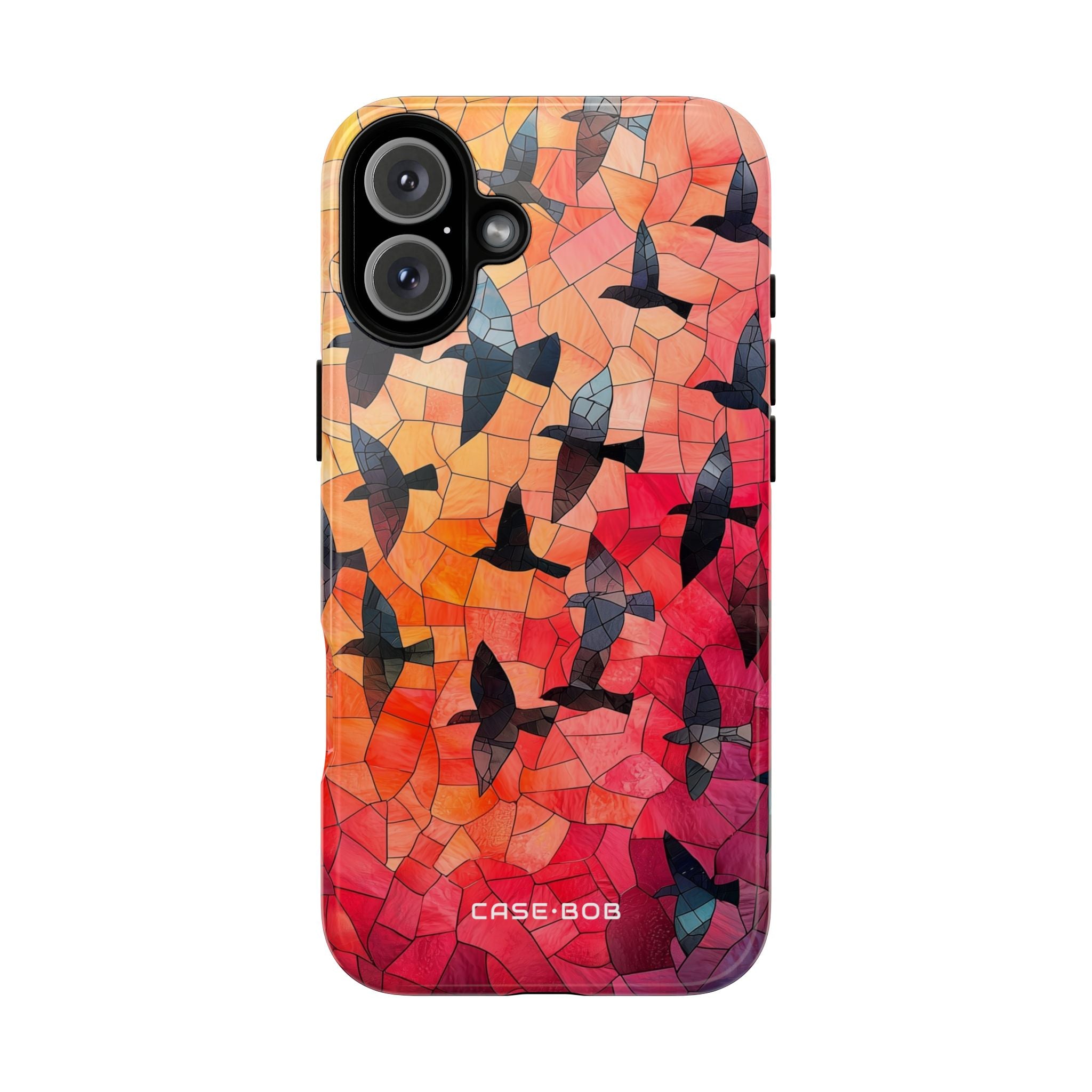 Crimson Flight iPhone 16 Plus Case - Tough