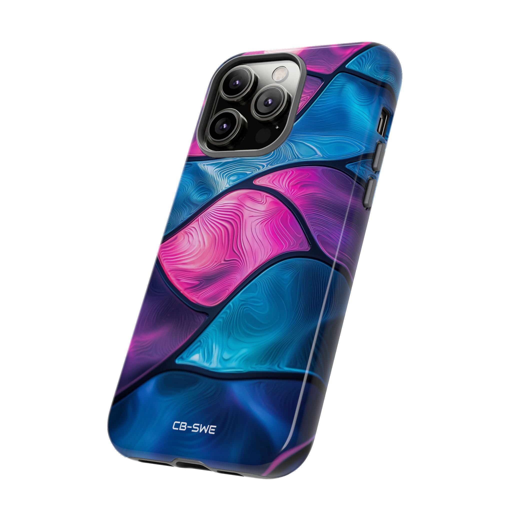 Shimmering Waves Flow - iPhone Case