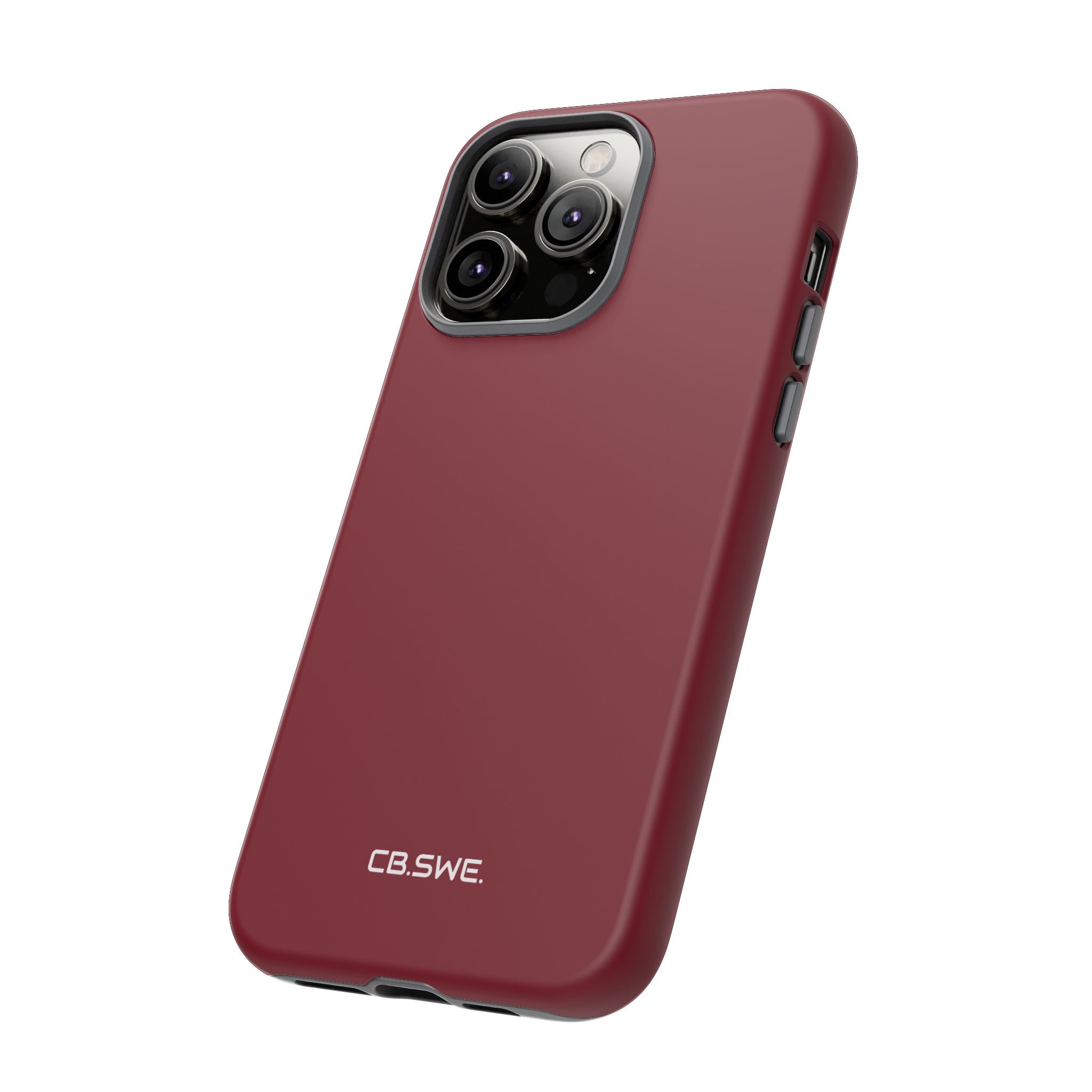 Burgundy iPhone Case - Tough