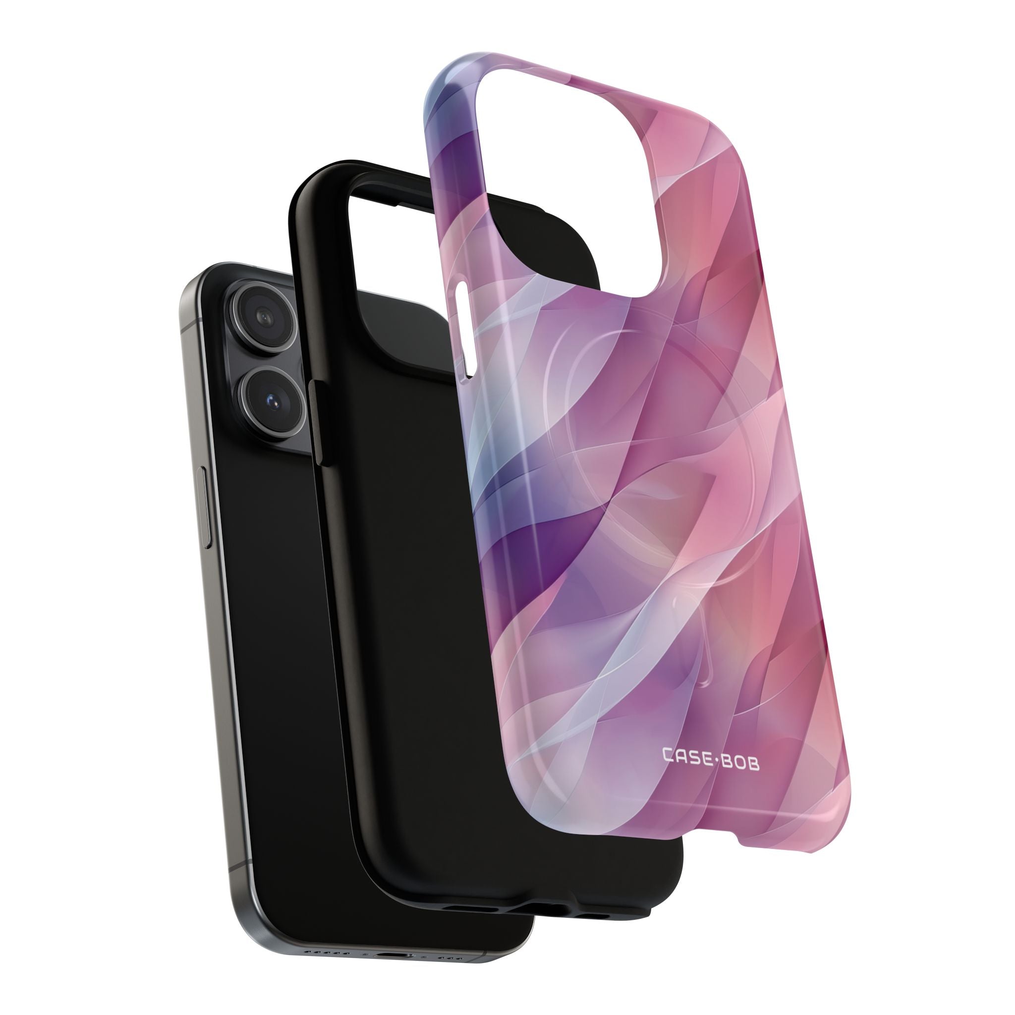 Pink Wave iPhone 15 Pro Case - Tough+