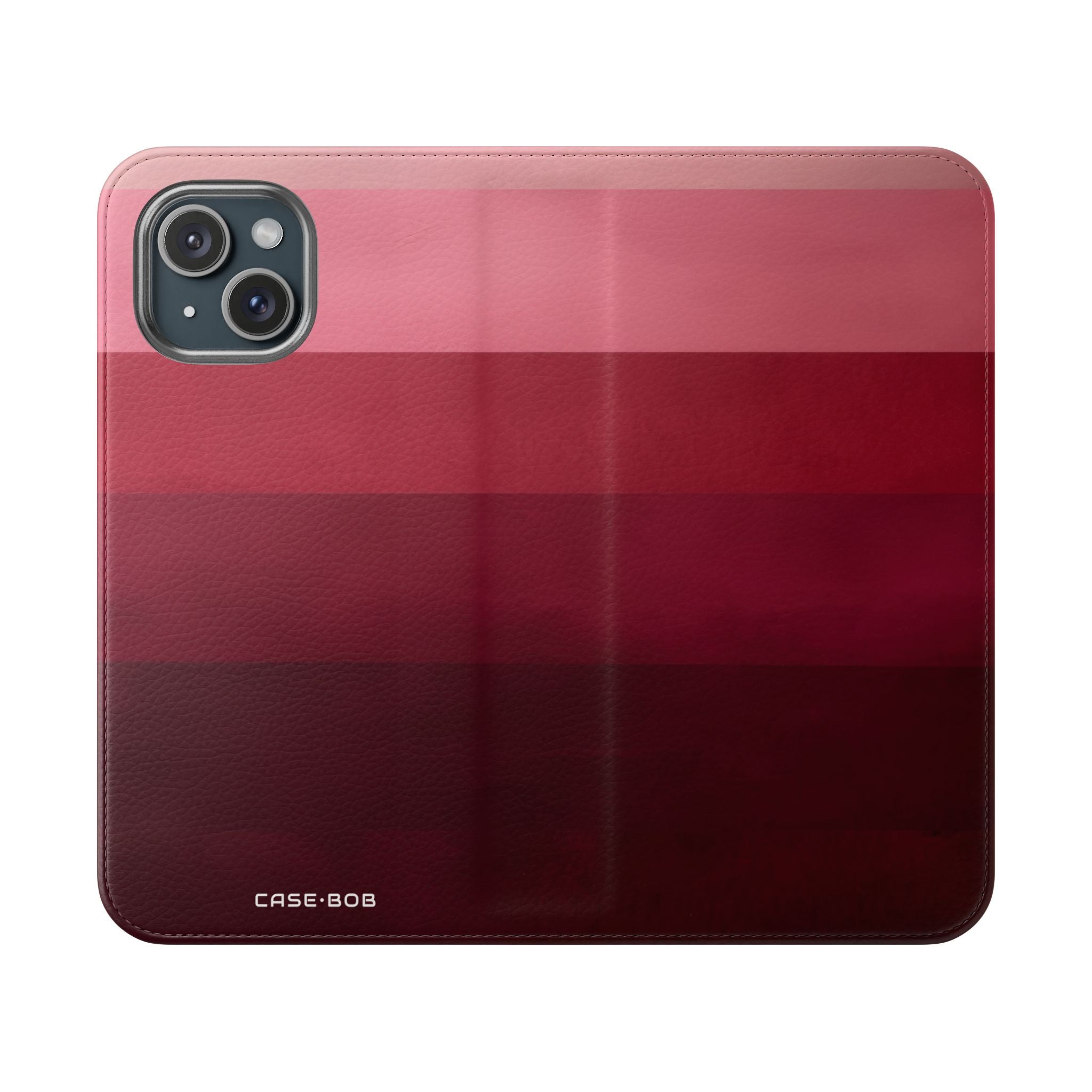 Blushing Stripes - iPhone 15 Case - Wallet