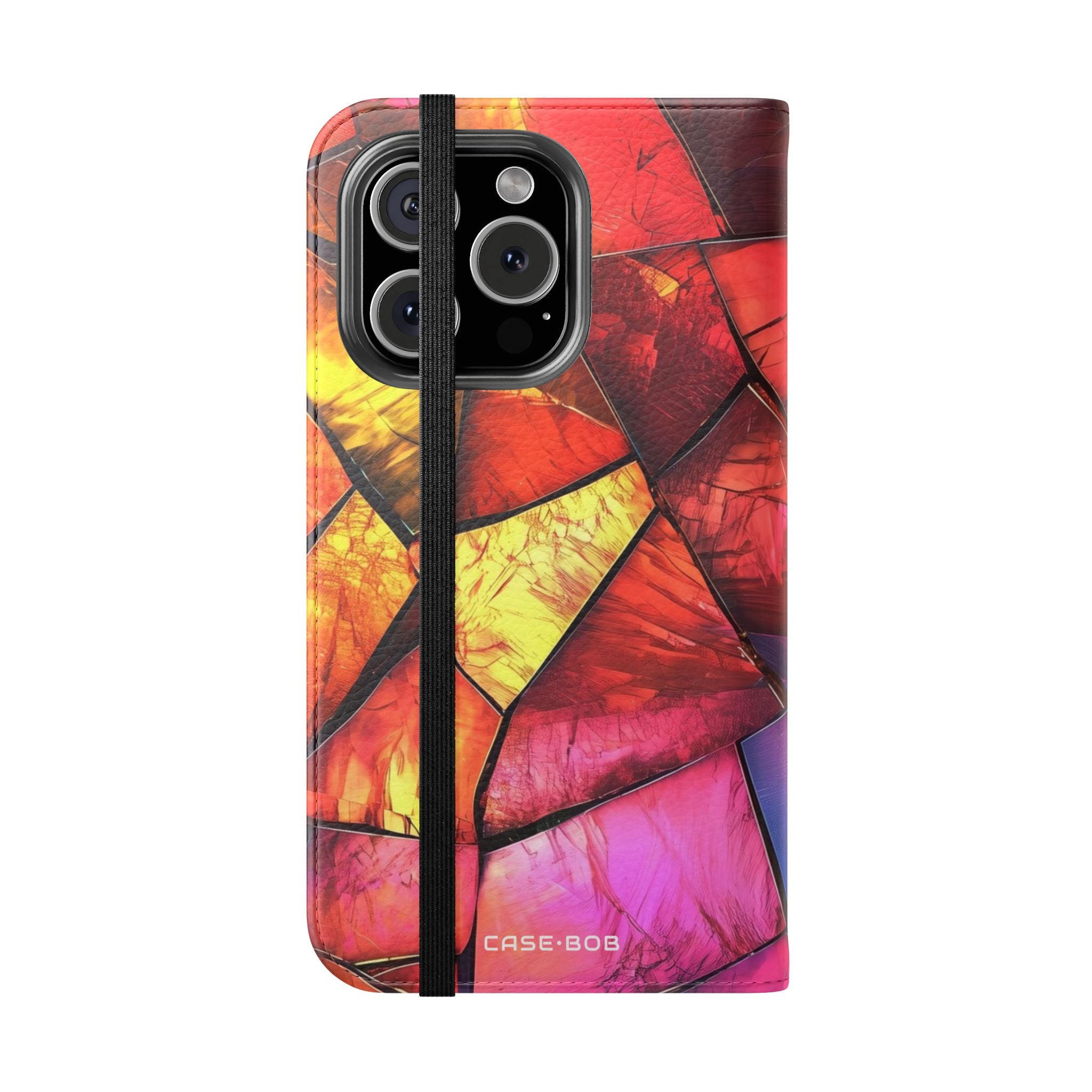 Crimson Shards - iPhone 16 Pro Case - Wallet