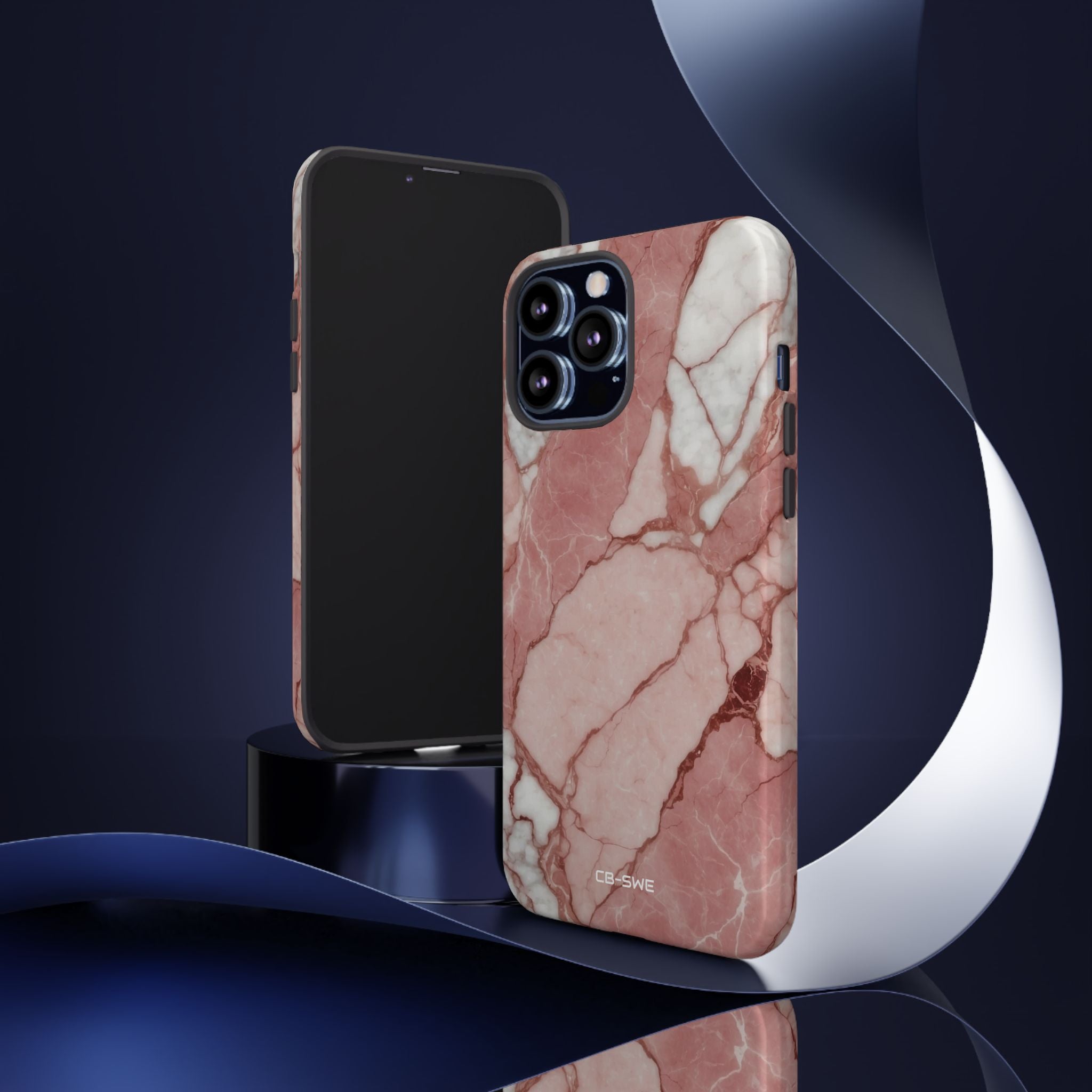 Soft Waves Flowing - iPhone Case