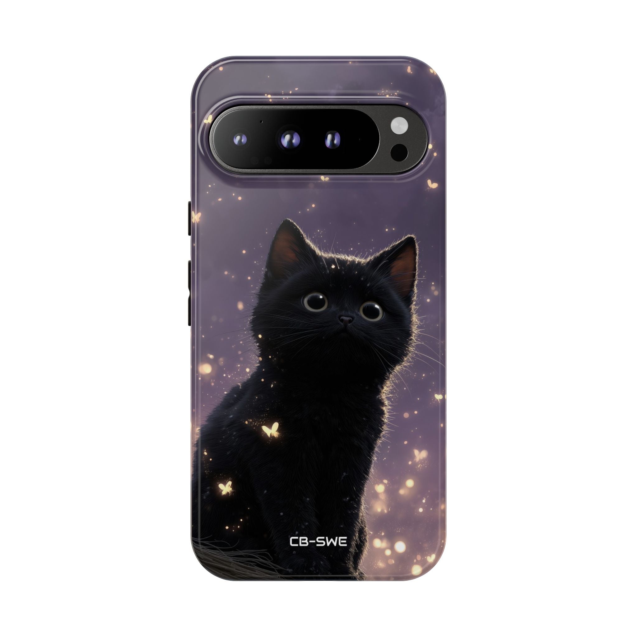 Whimsical Cat Soars - Google Pixel Case