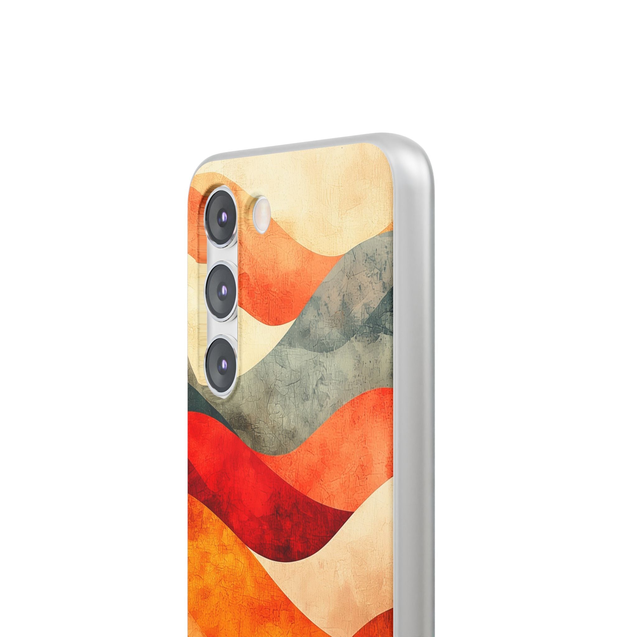 Cracked Wave Sunset Samsung S23 Case - Soft