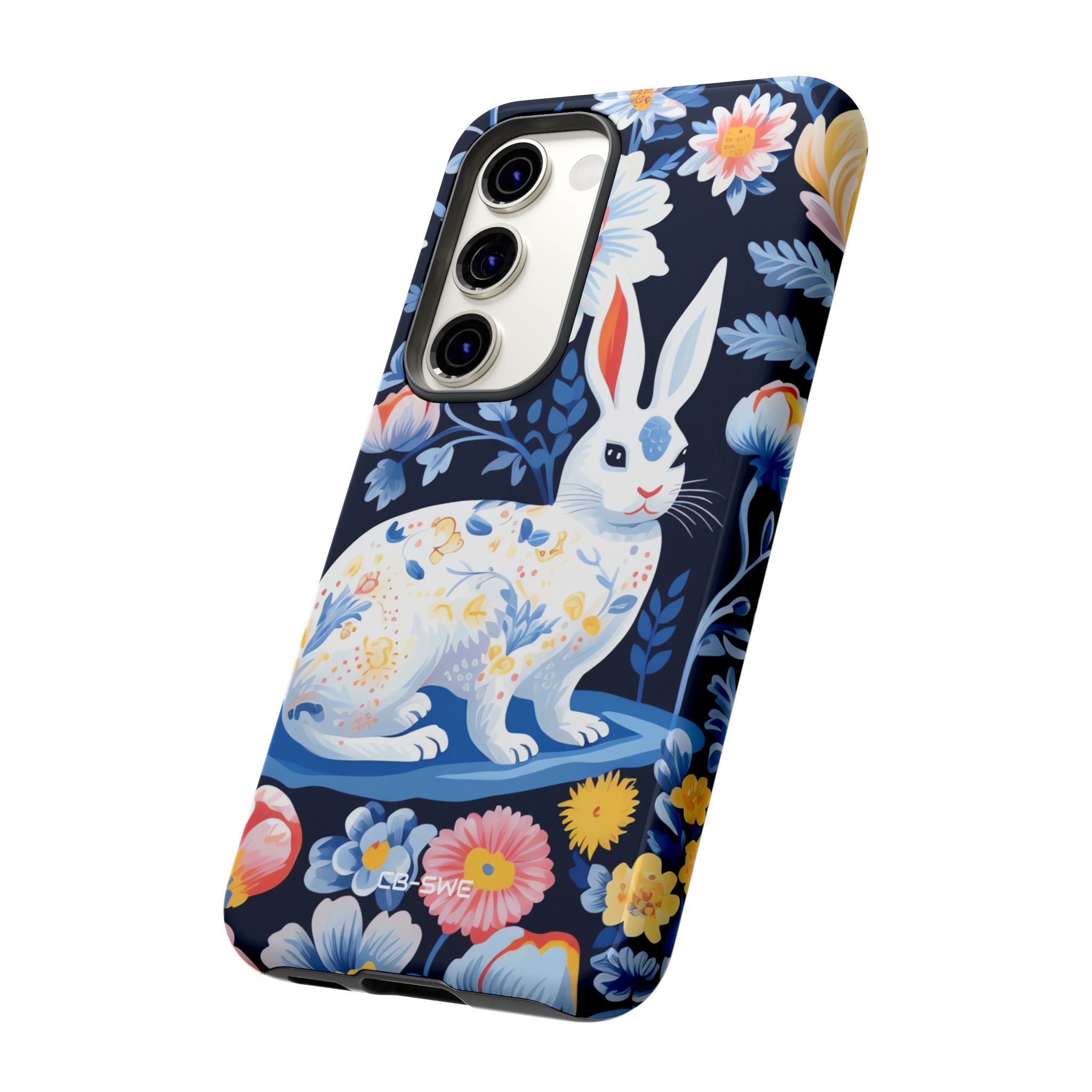 Floral Rabbit Dances - Samsung Case