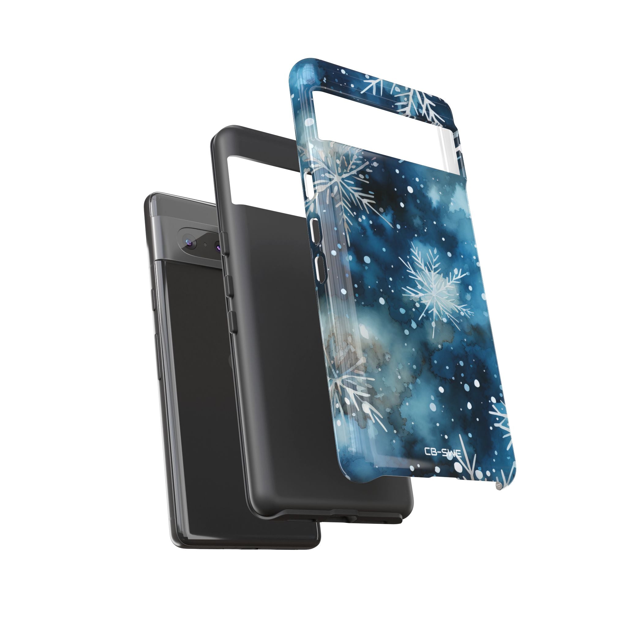 Snowflakes Dance Gracefully - Google Pixel Case