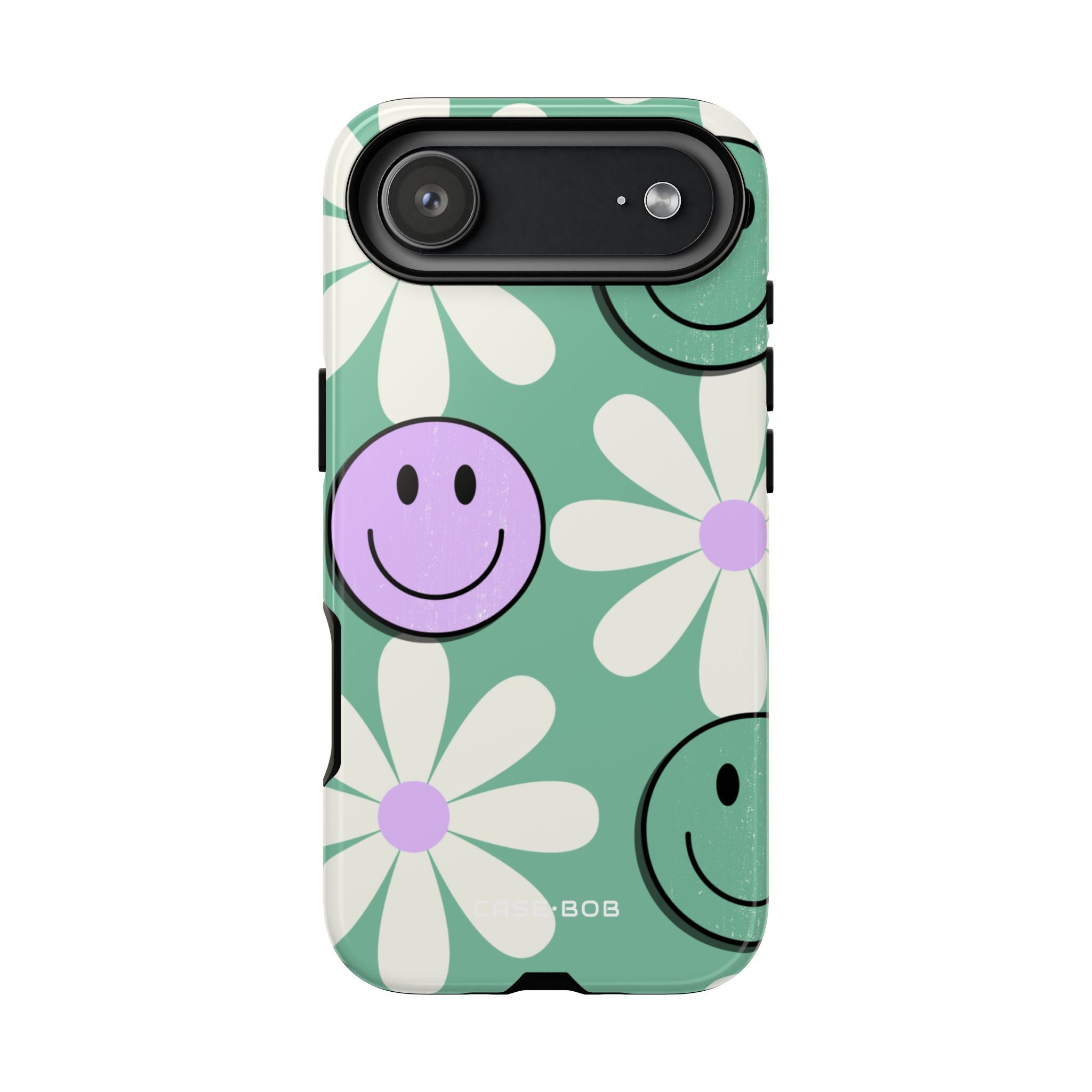 Smiley Daisy Glow iPhone 17 Air Case - Tough