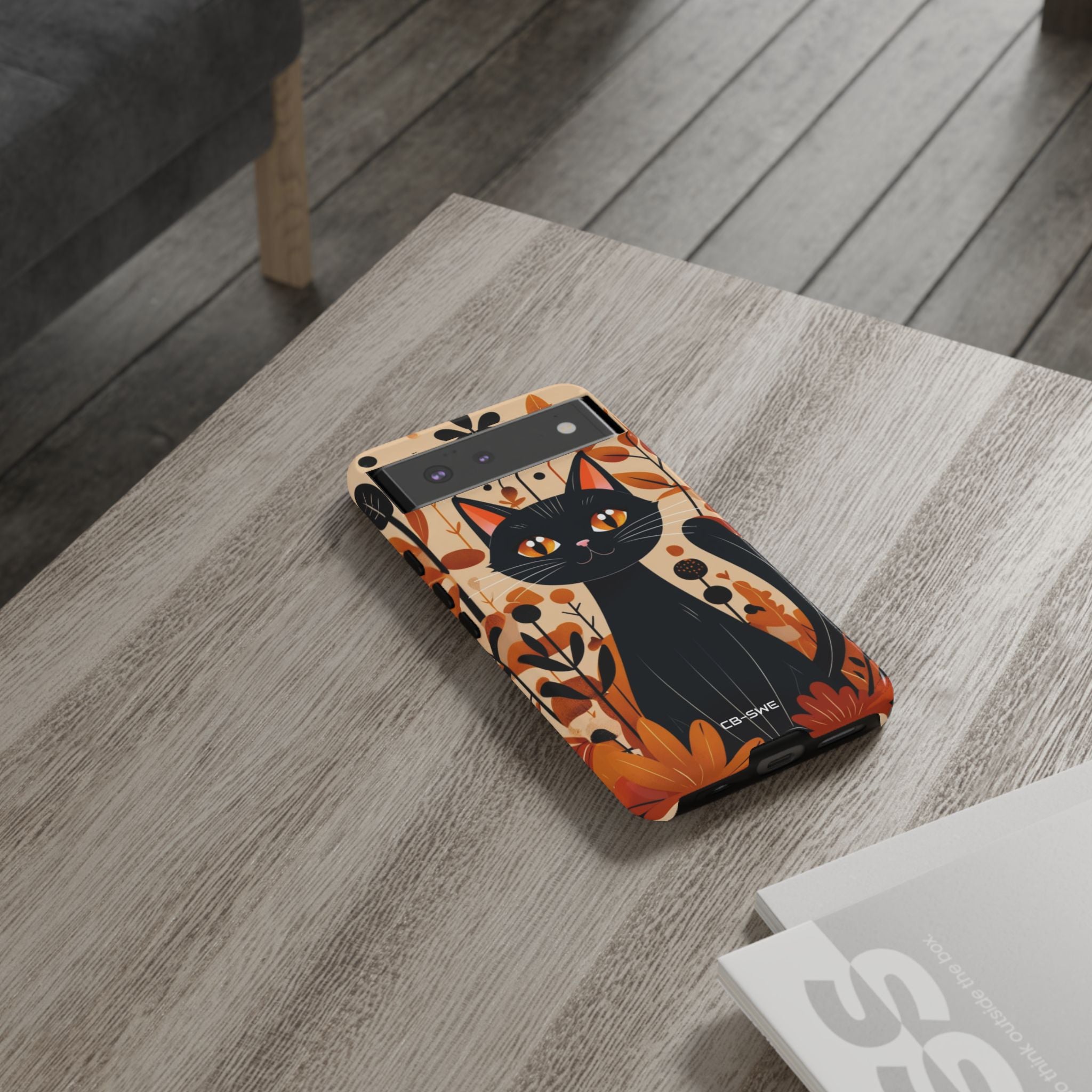 Autumnal Cat Whimsy - Google Pixel Case