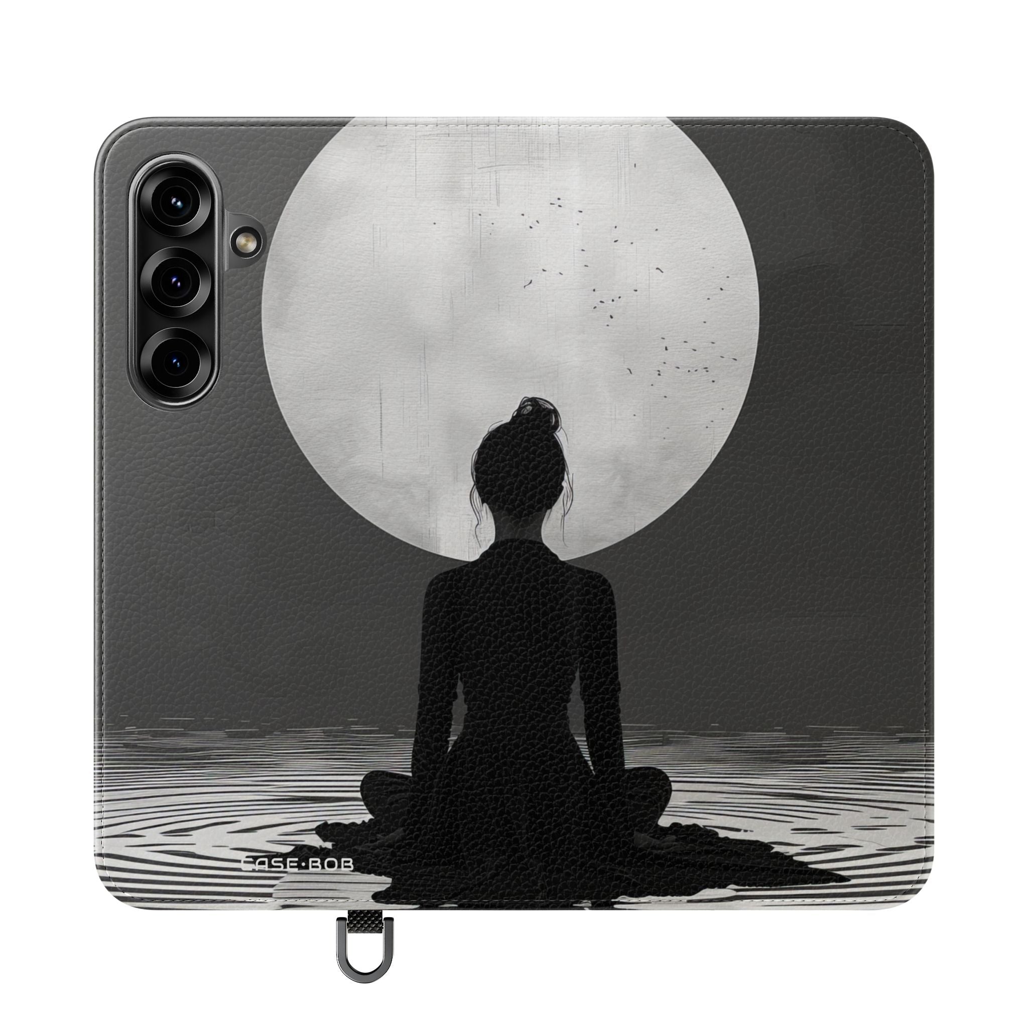 Moonlit Silence - Samsung S25+ Case - Wallet