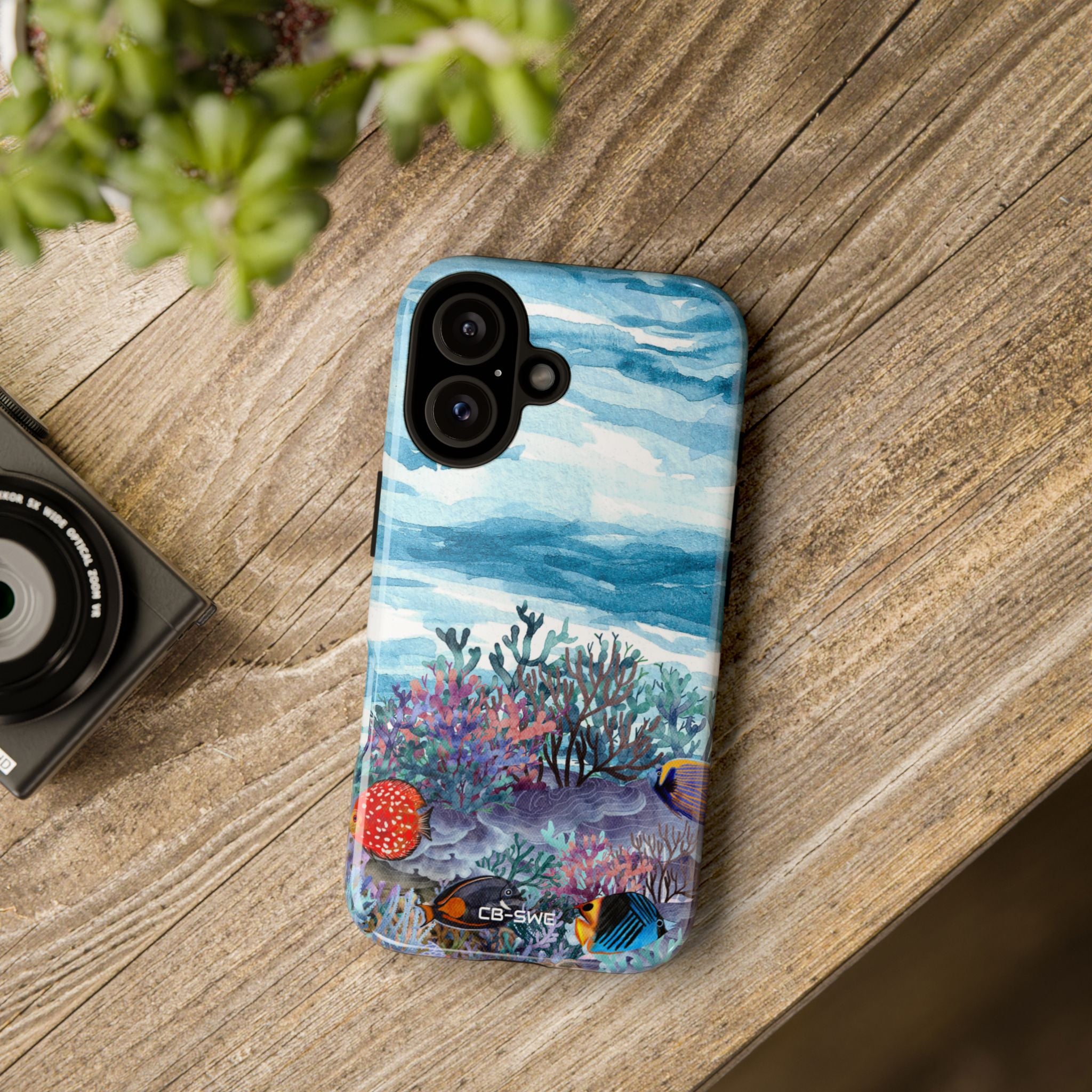 Aquatic Life Watercolors - iPhone Case