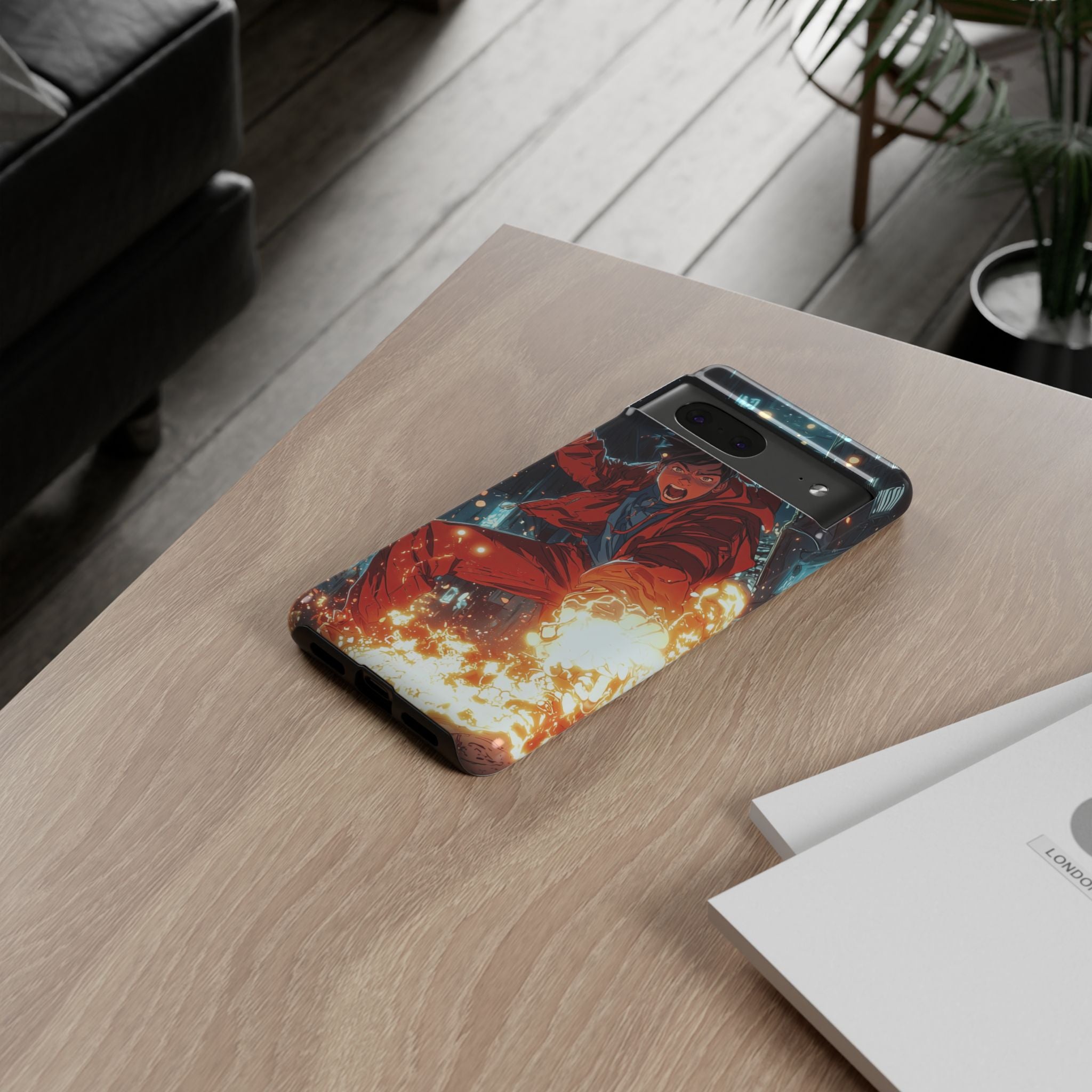 Flames Ignite Action - Google Pixel Case