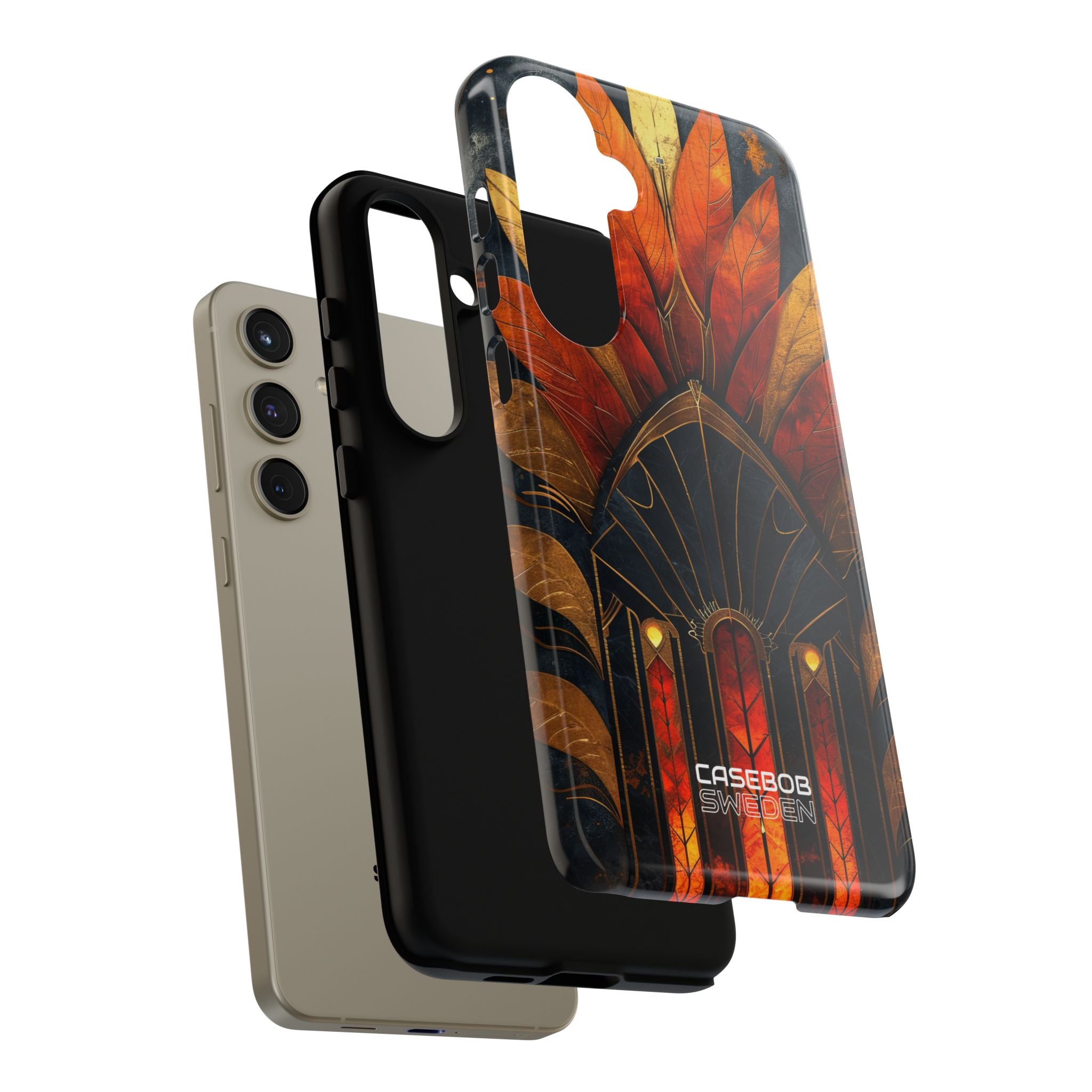 Foglie ad Arco Dorato Samsung S24 - Tough