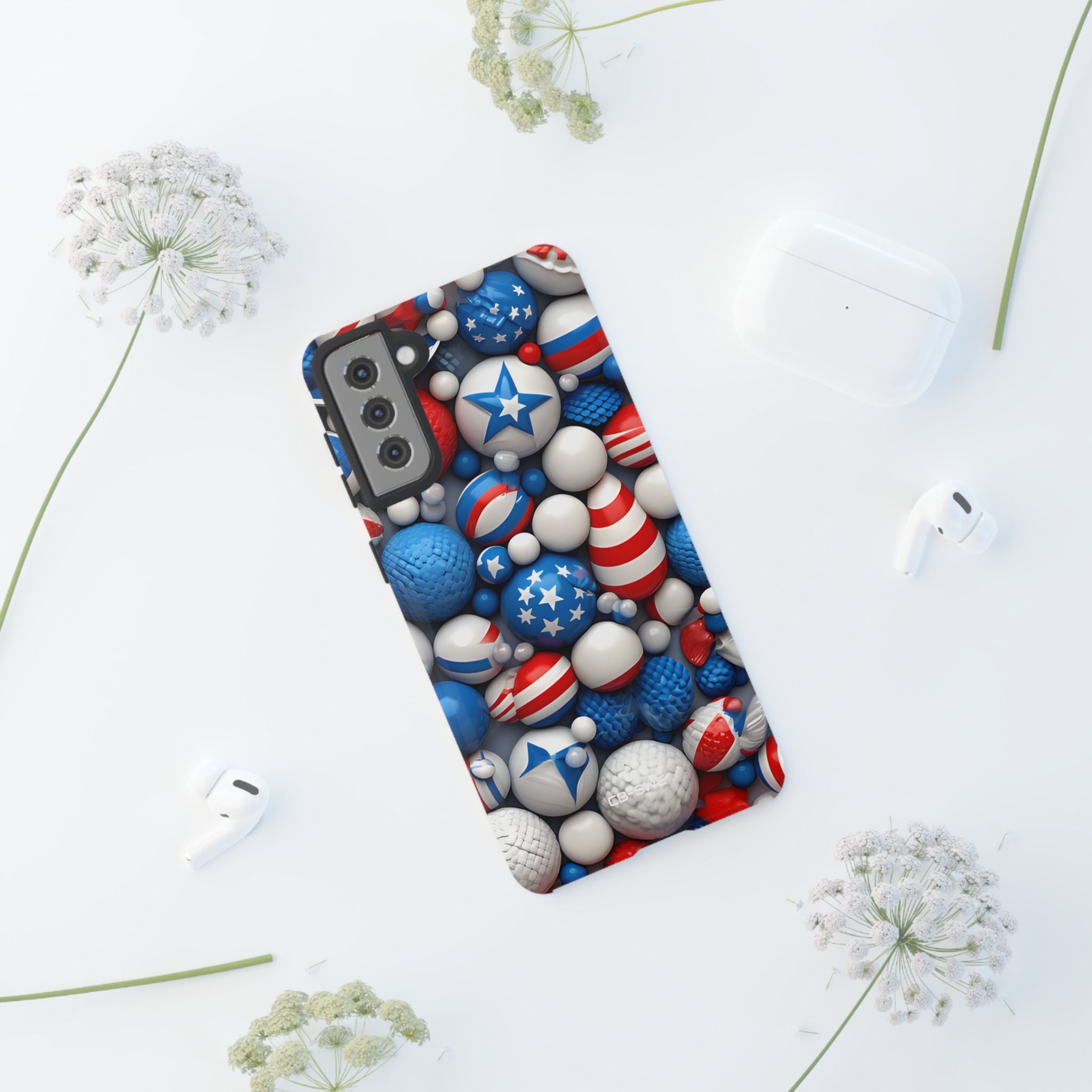 Festive Spheres Cluster - Samsung Case