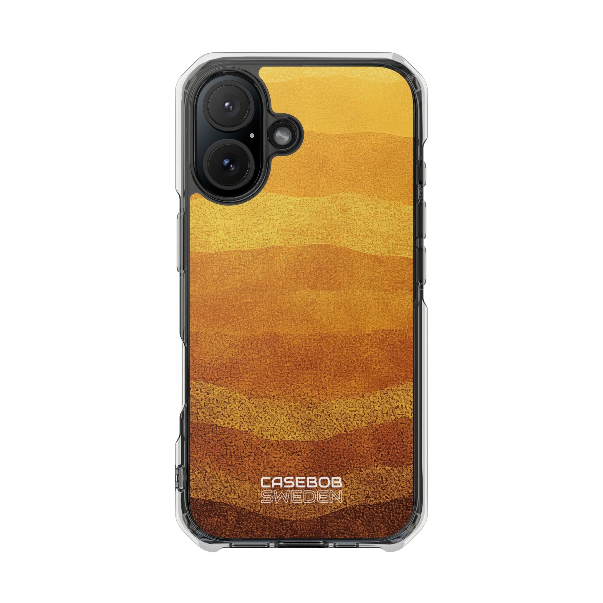 Golden Horizon Layers iPhone 16 - Impact Clear+
