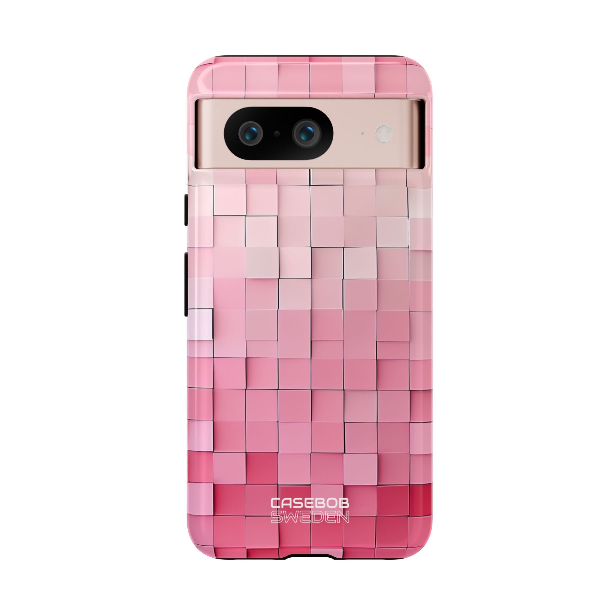 Pink Mosaic Glow Google Pixel 8 - Tough