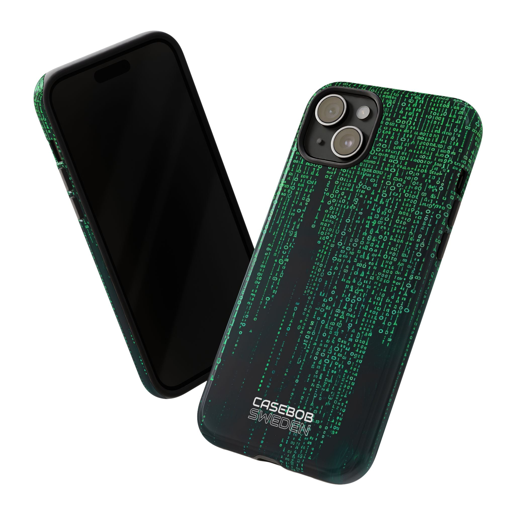 Neon Data Stream iPhone 15 - Tough