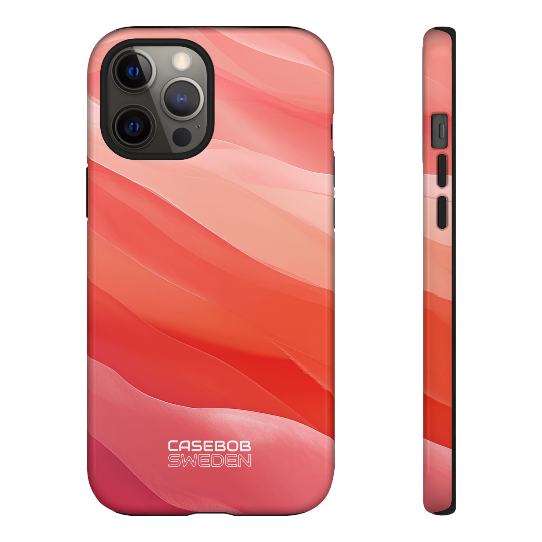 Flowing Coral Waves iPhone 12 - Tough
