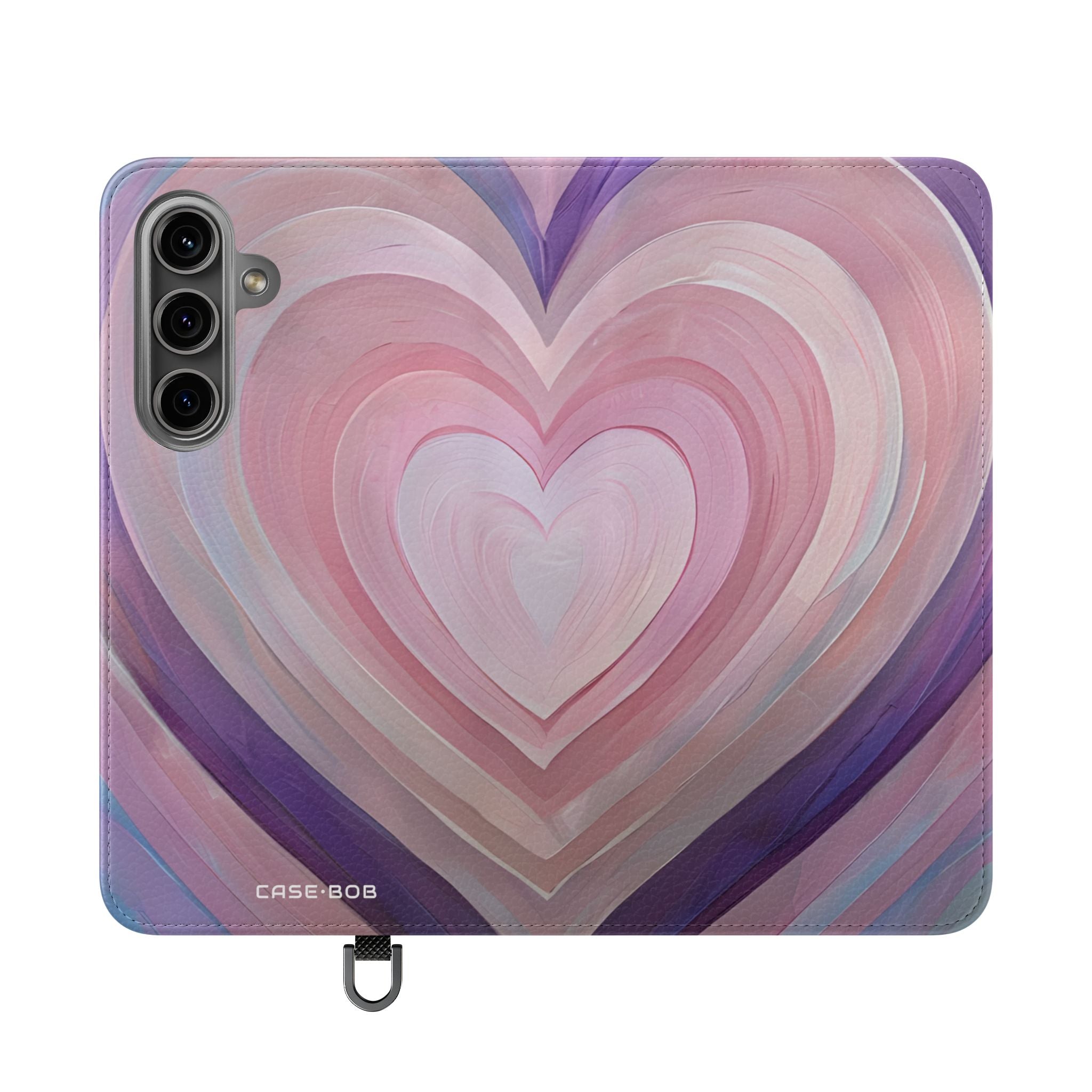 Heart Radiance - Samsung S24 -lompakkokotelo