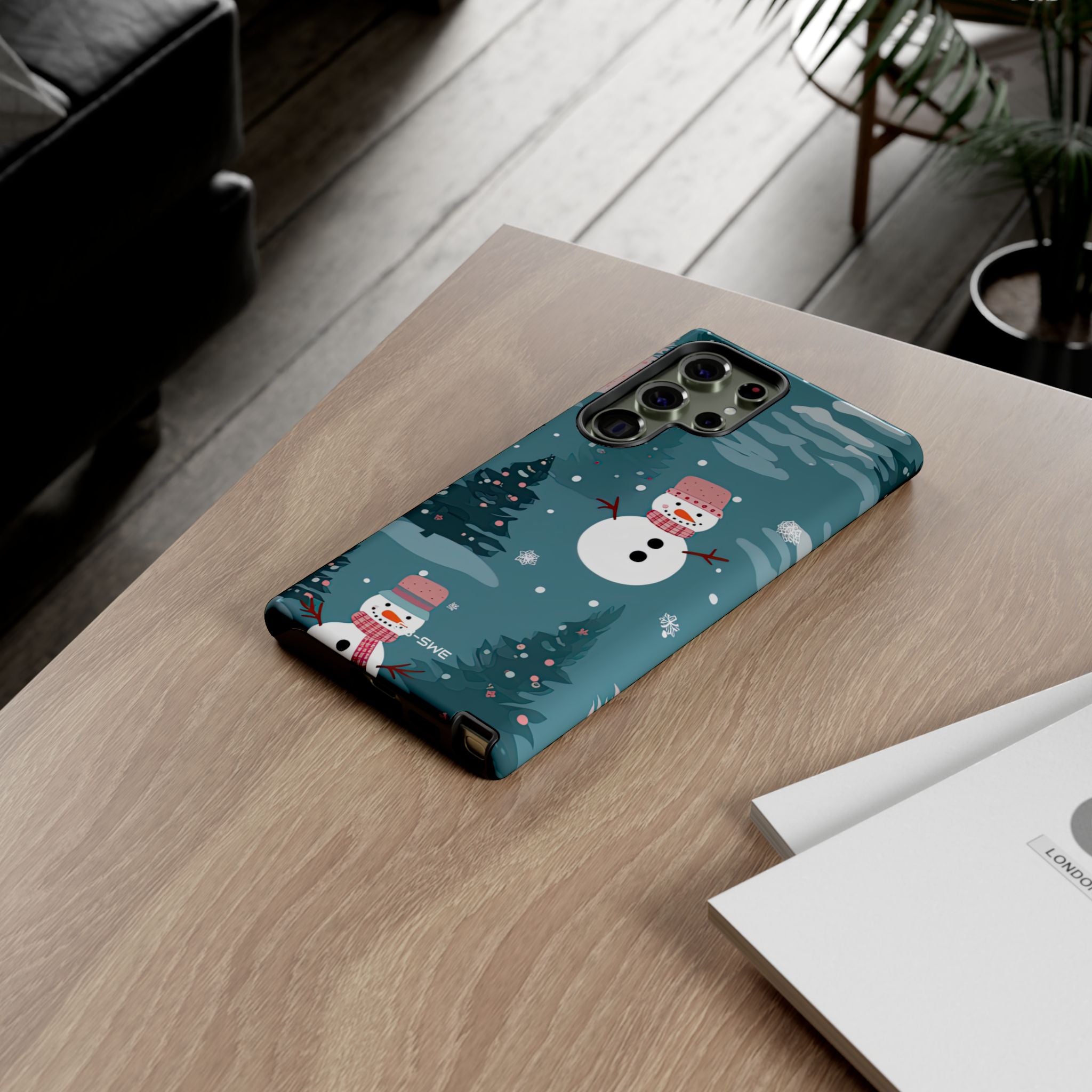 Snowmen Celebrate Together - Samsung Case