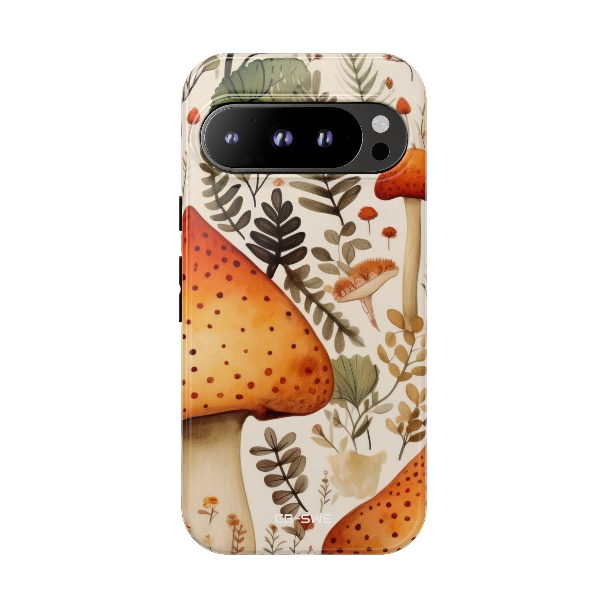 Mushrooms Sprout Cheerfully - Google Pixel Case
