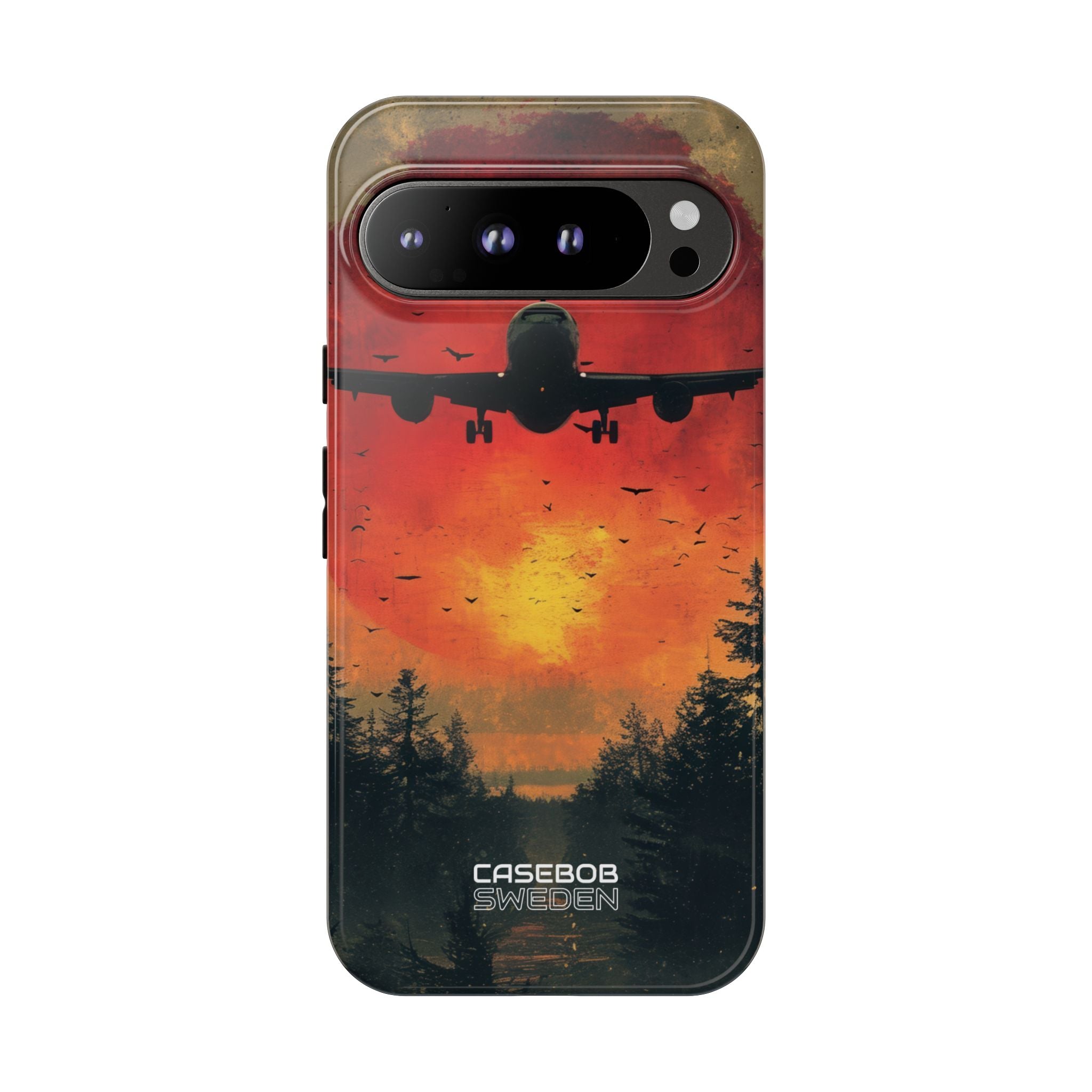 Crimson Sky Flight Google Pixel 9 - Tough