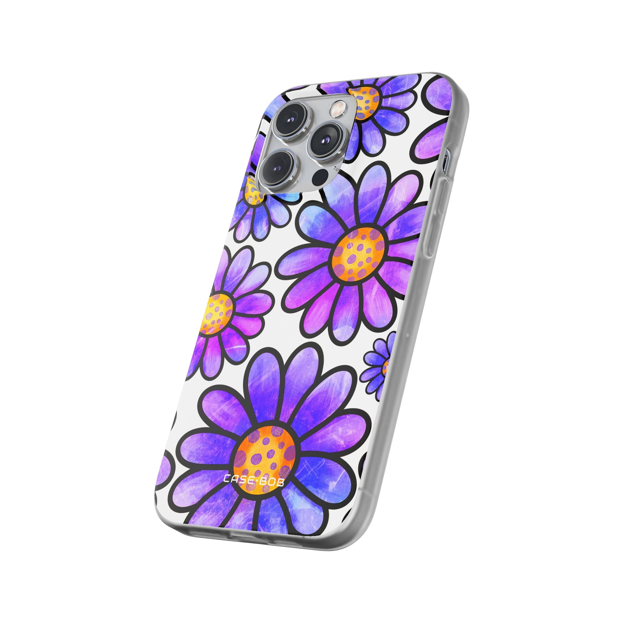 Polka Dot Blooms iPhone 14 Pro Max Case - Soft