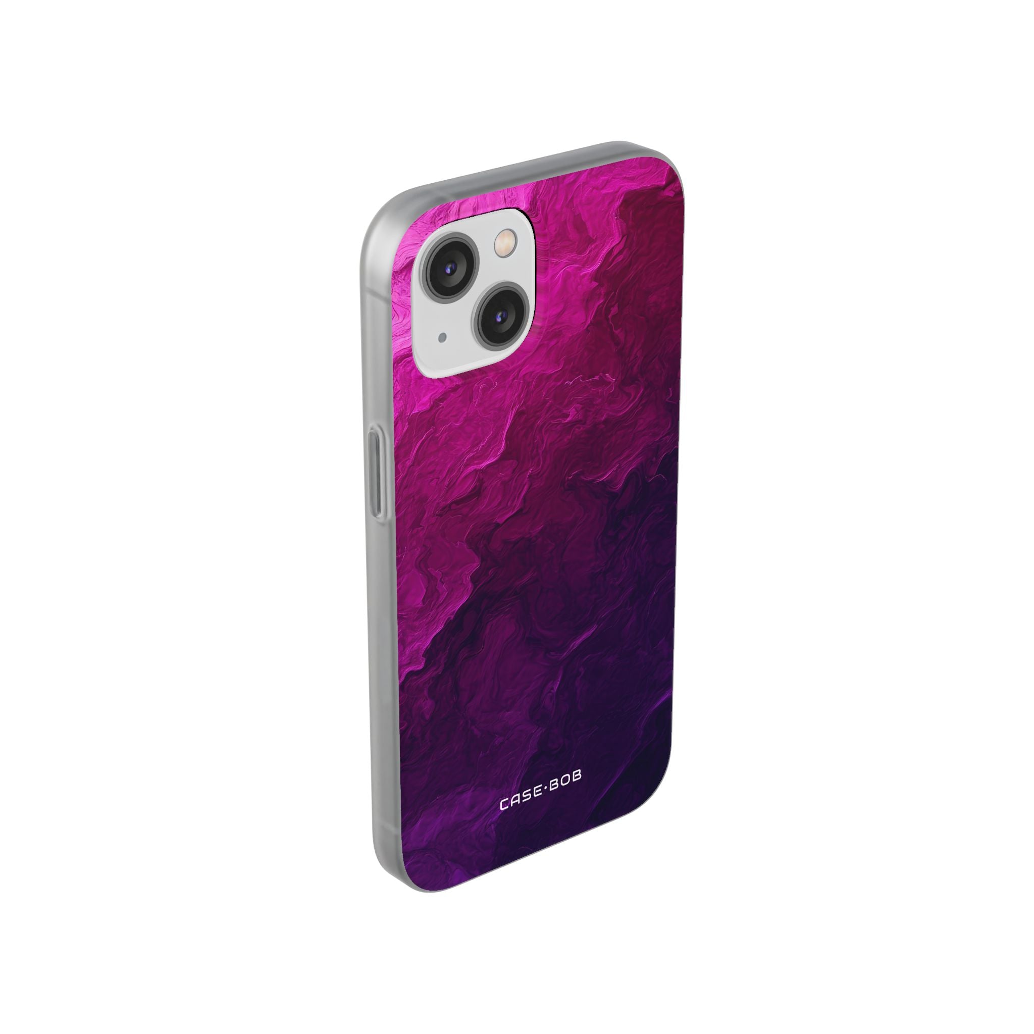 Violet Swirl iPhone 14 Case - Soft