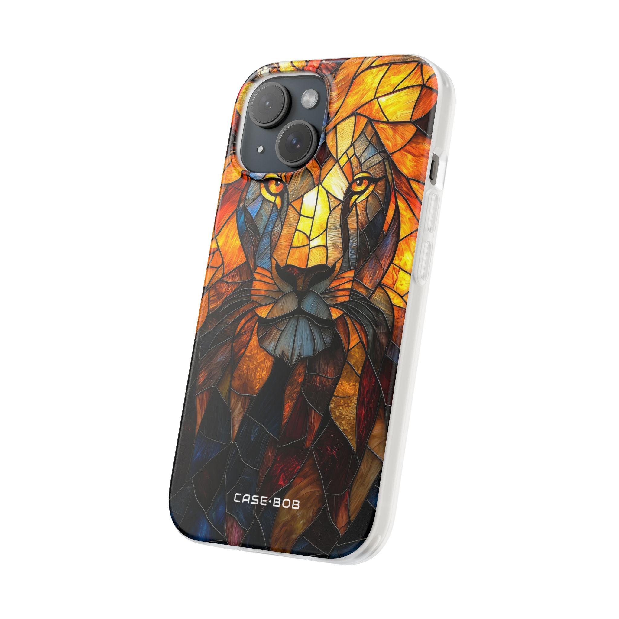 Lion Radiance iPhone 15 Case - Soft