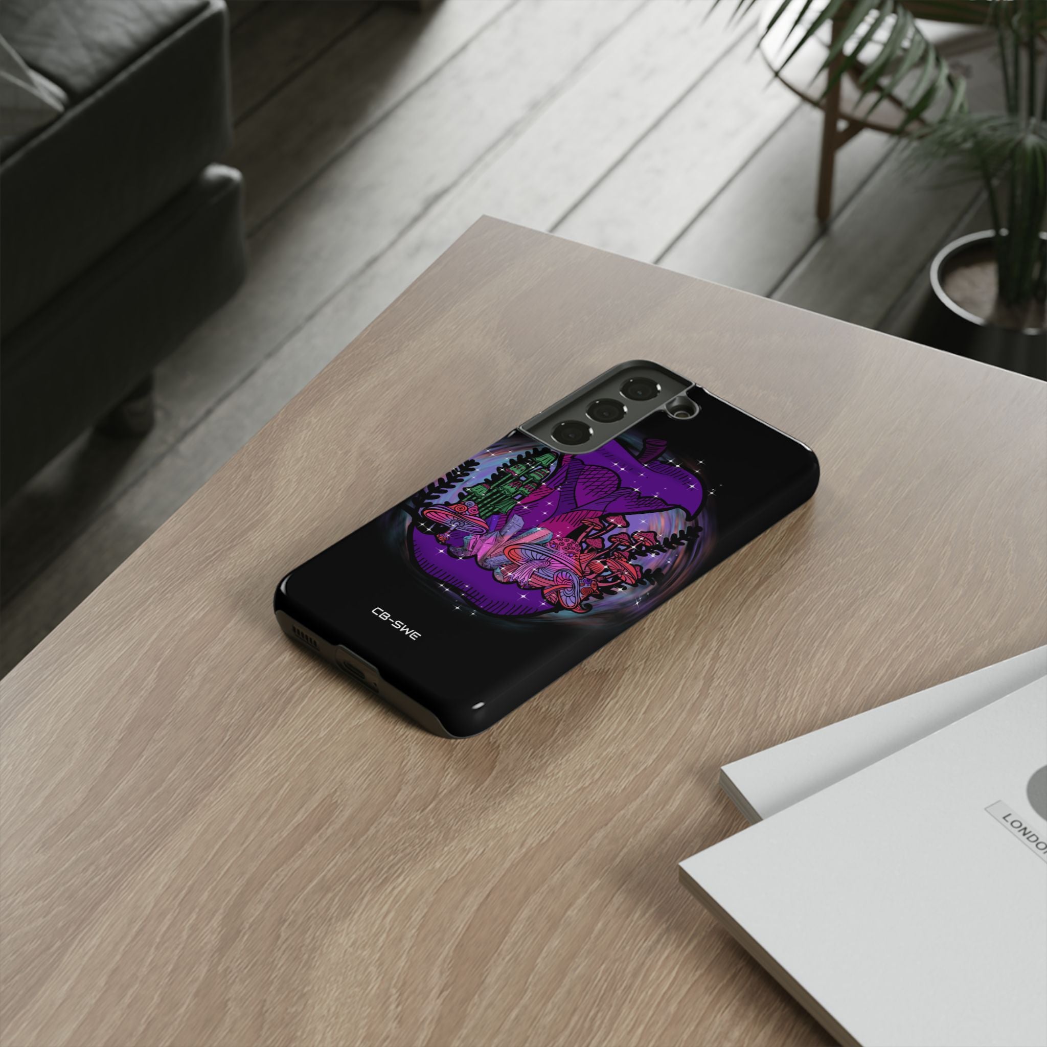 Mystical Purple Apple - Samsung Case