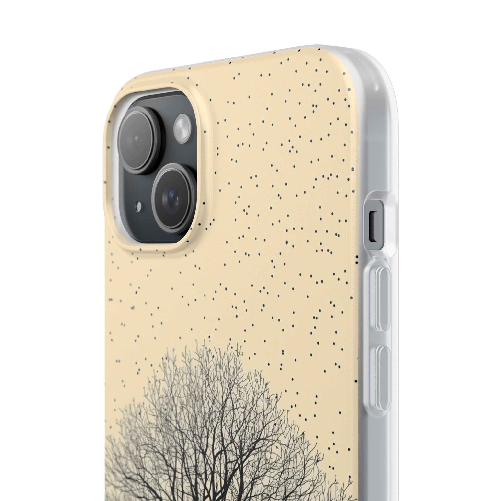 Silent Branches iPhone 15 Plus Case - Soft