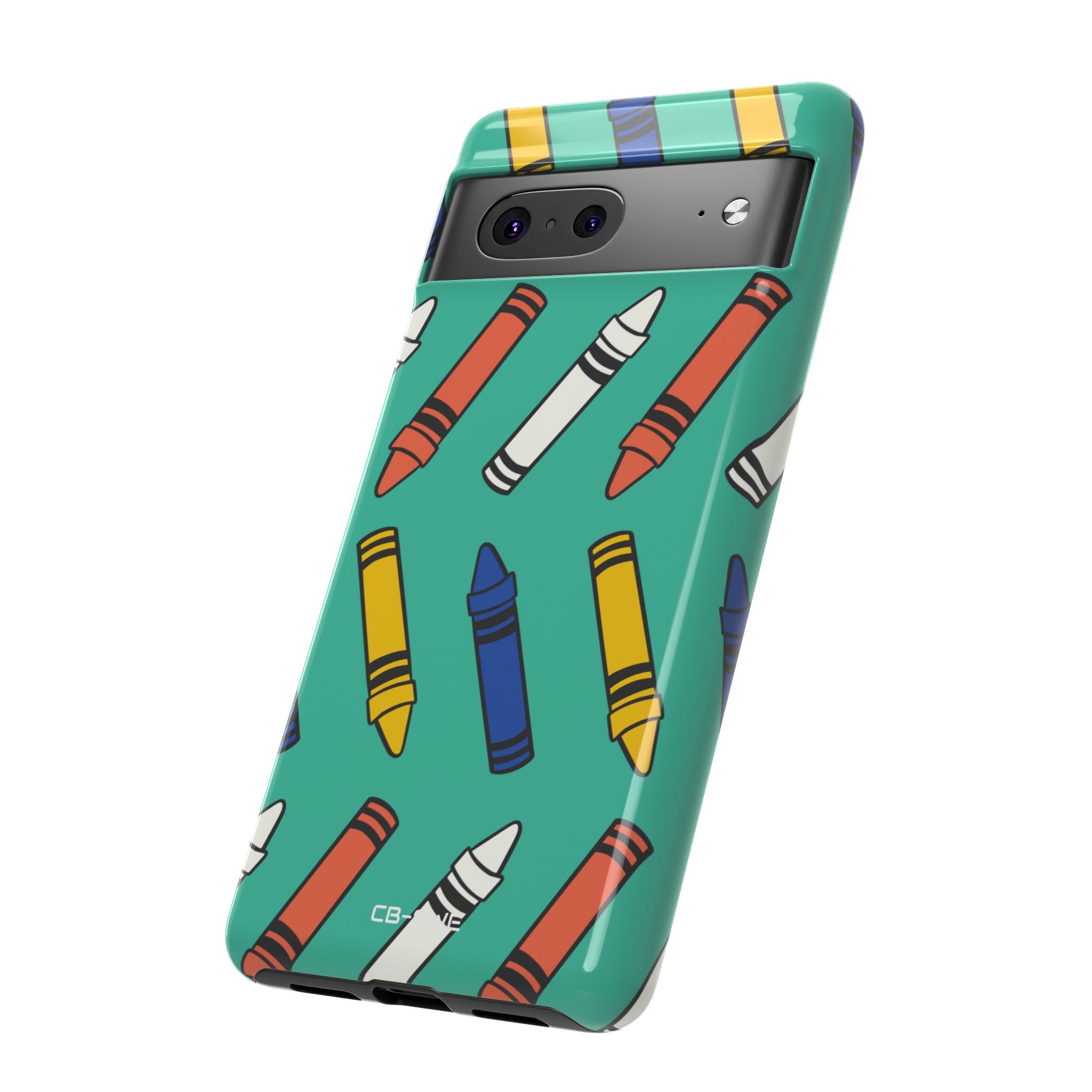 Crayons Dance Playfully - Google Pixel Case