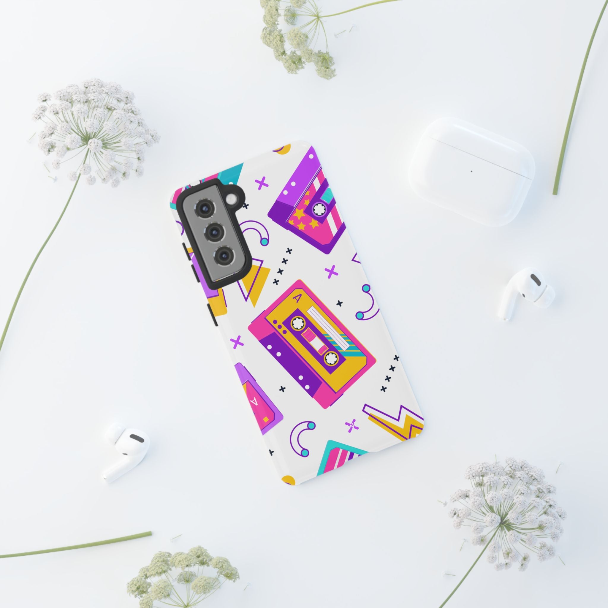 Retro Cassette Chaos - Samsung Case