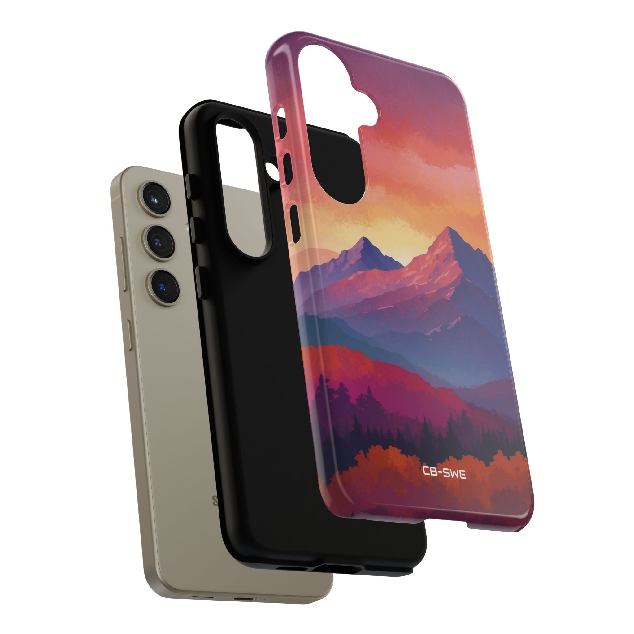 Mountain Peaks Rise - Samsung Case