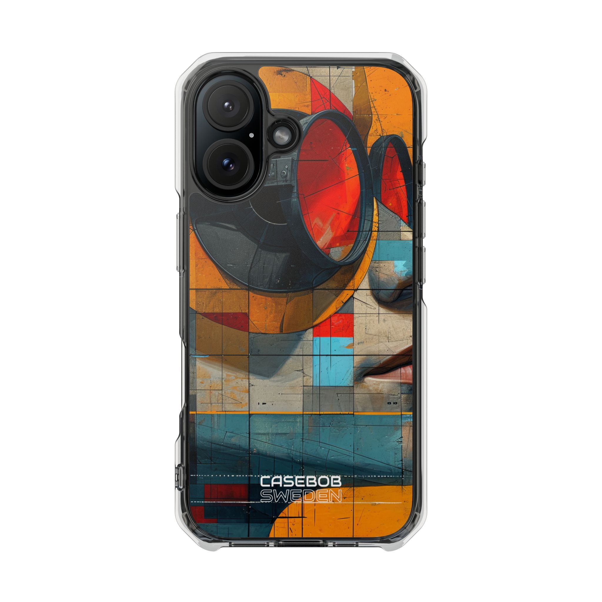 Futuristic Cubist Visions iPhone 16 - Impact Clear+