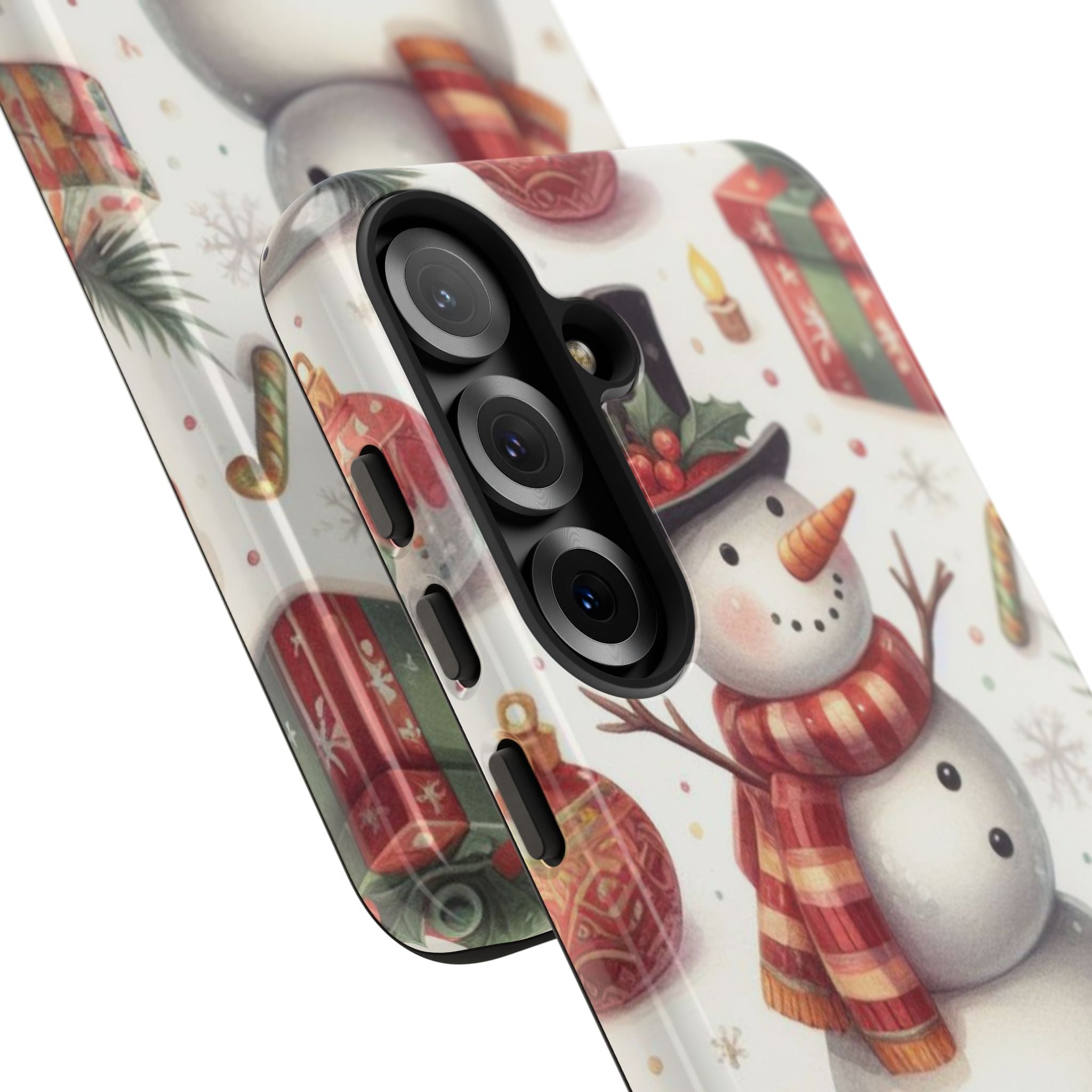 Snowman Wears Scarf - Samsung Case