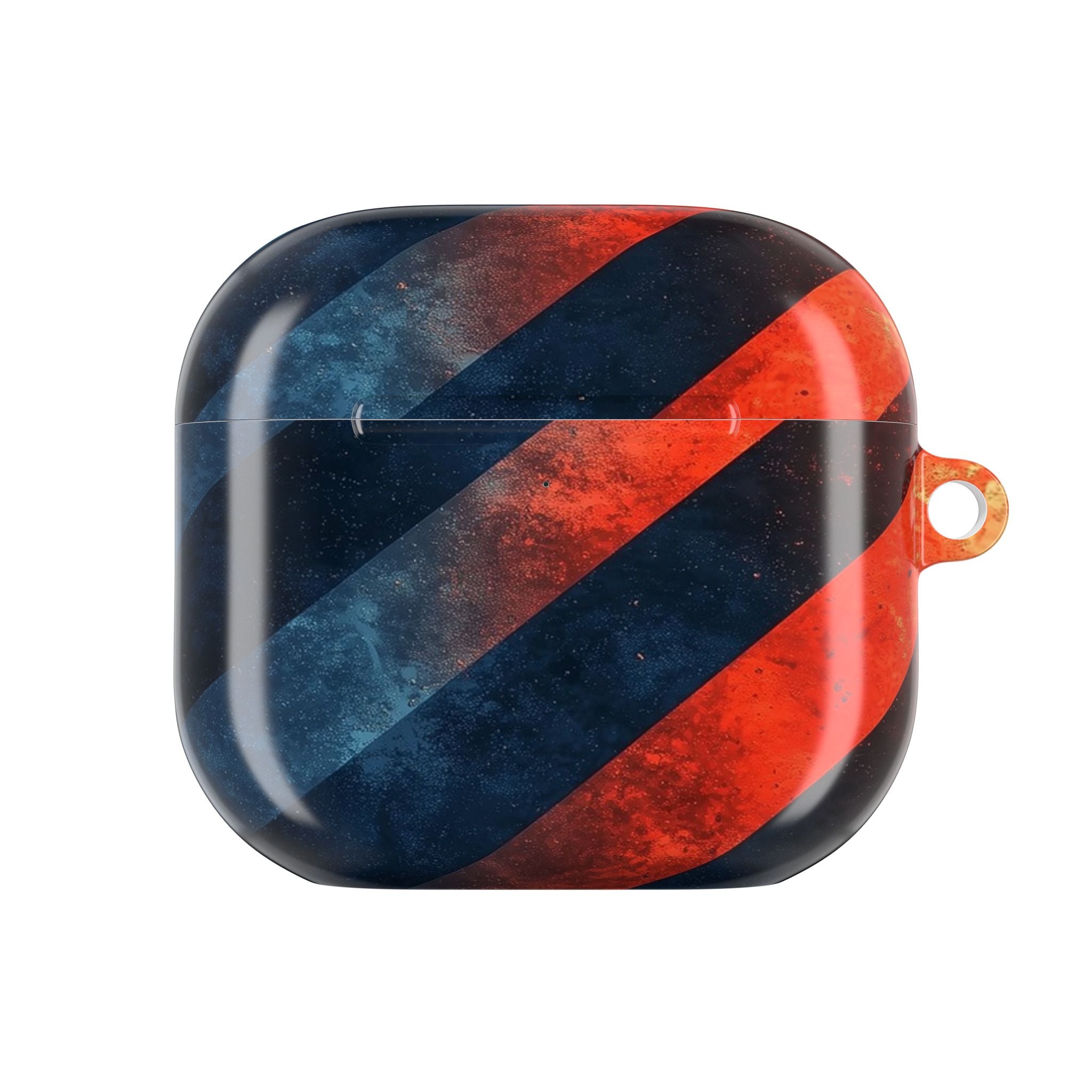 Diagonal Stripes Blaze - AirPods Case