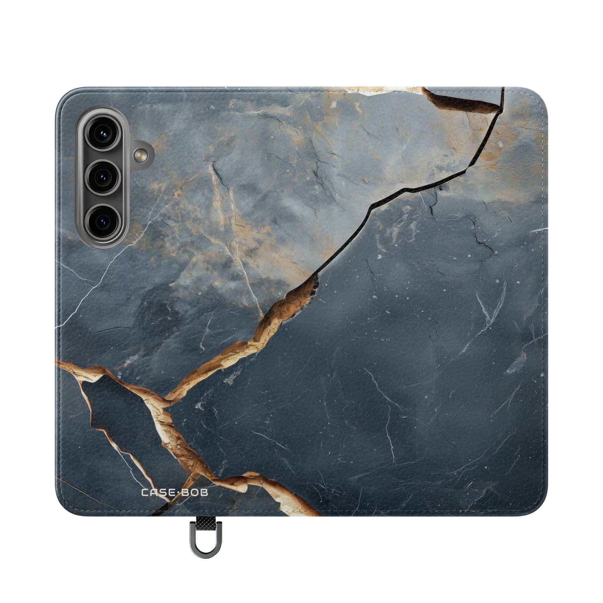 Copper Crackscape - Samsung S24 Case - Wallet
