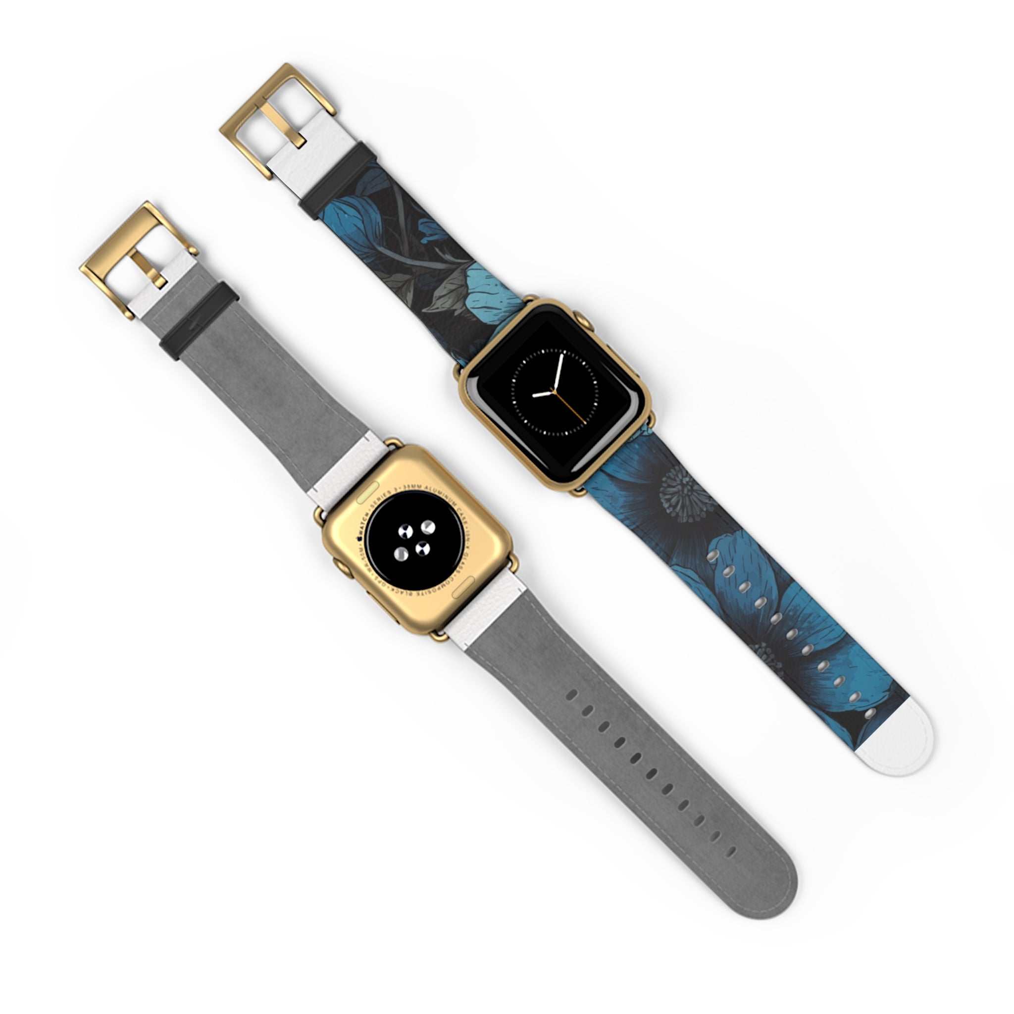 Blue Petal Bloom - Watch Band