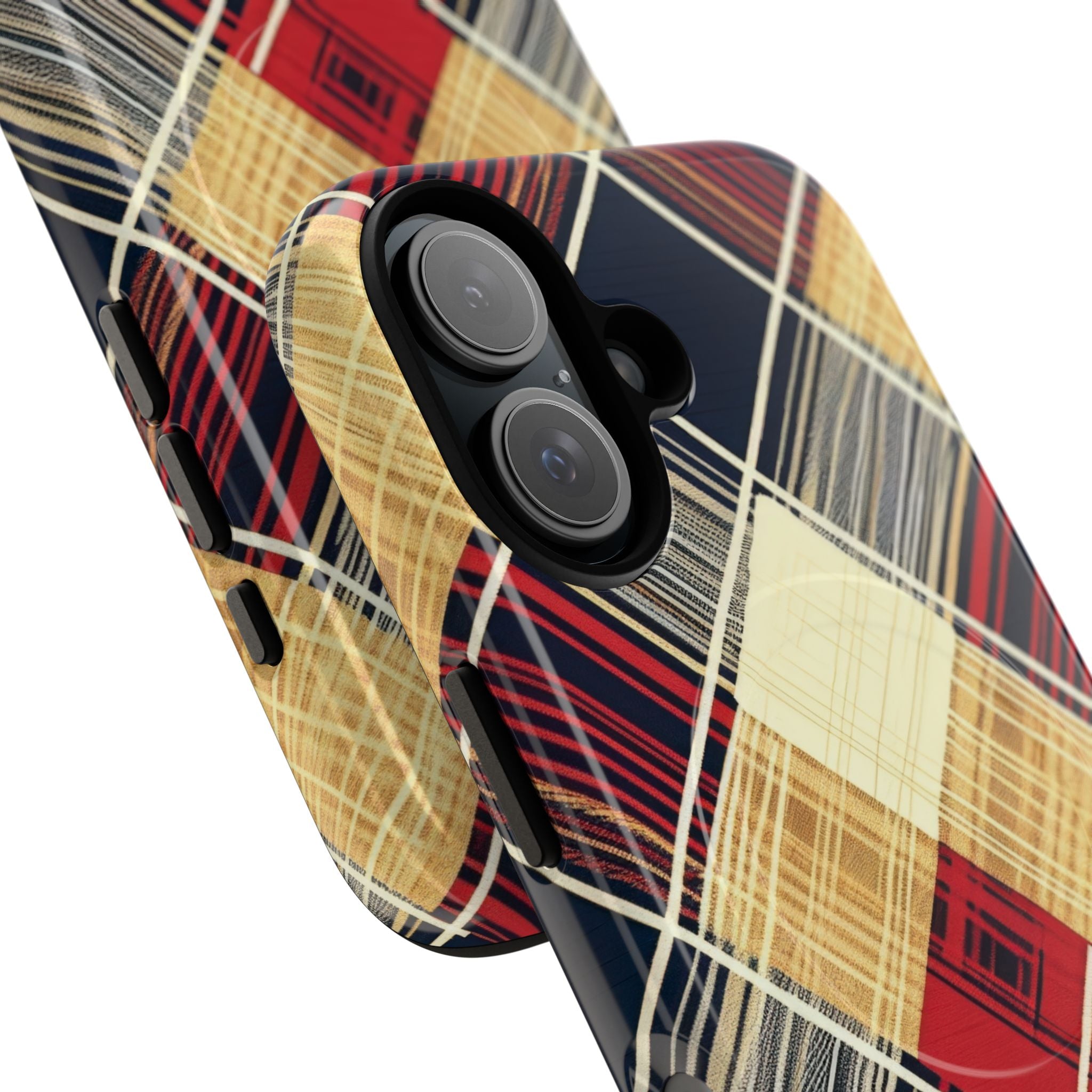 Plaid Diamond Tapestry iPhone 16 - Tough+