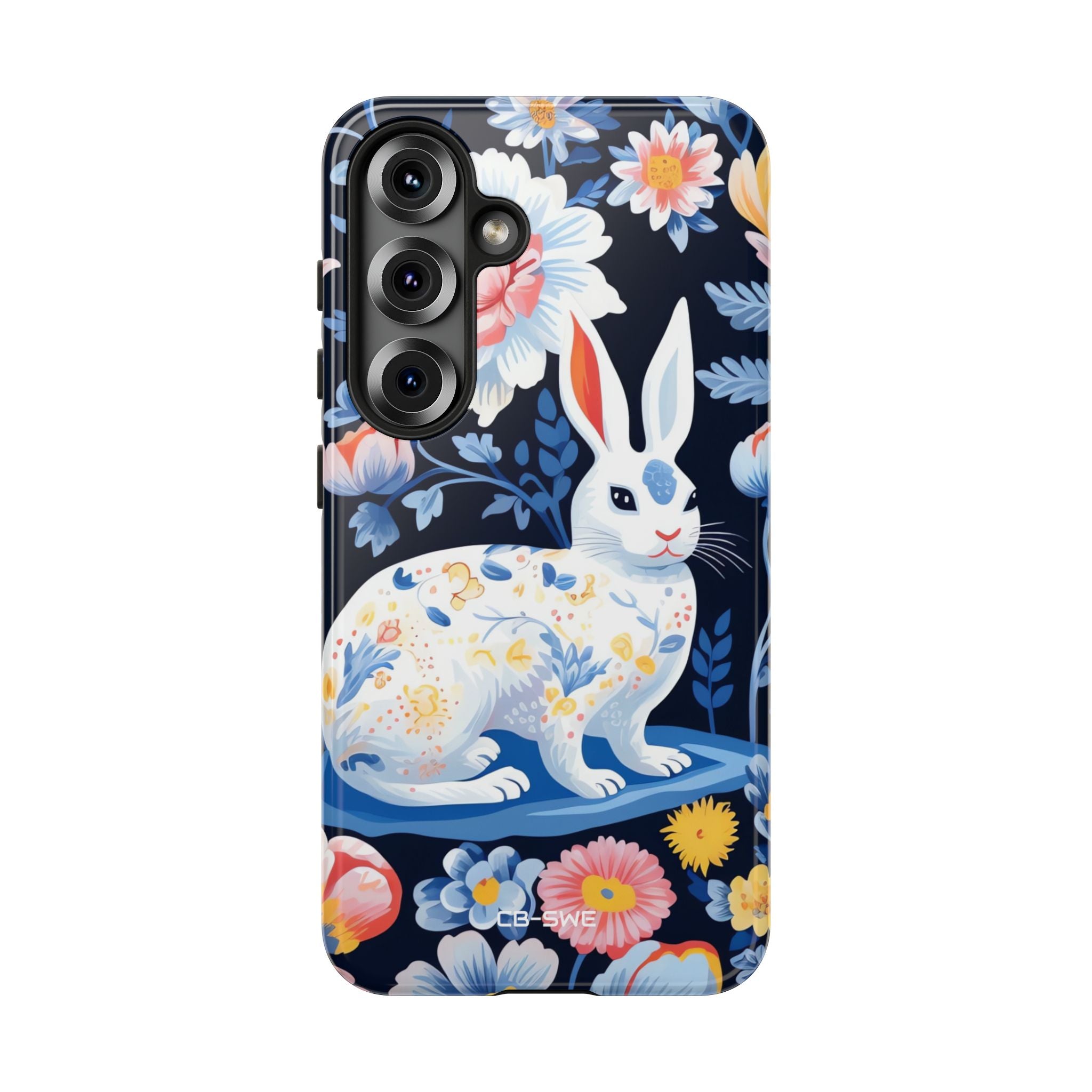 Floral Rabbit Dances - Samsung Case