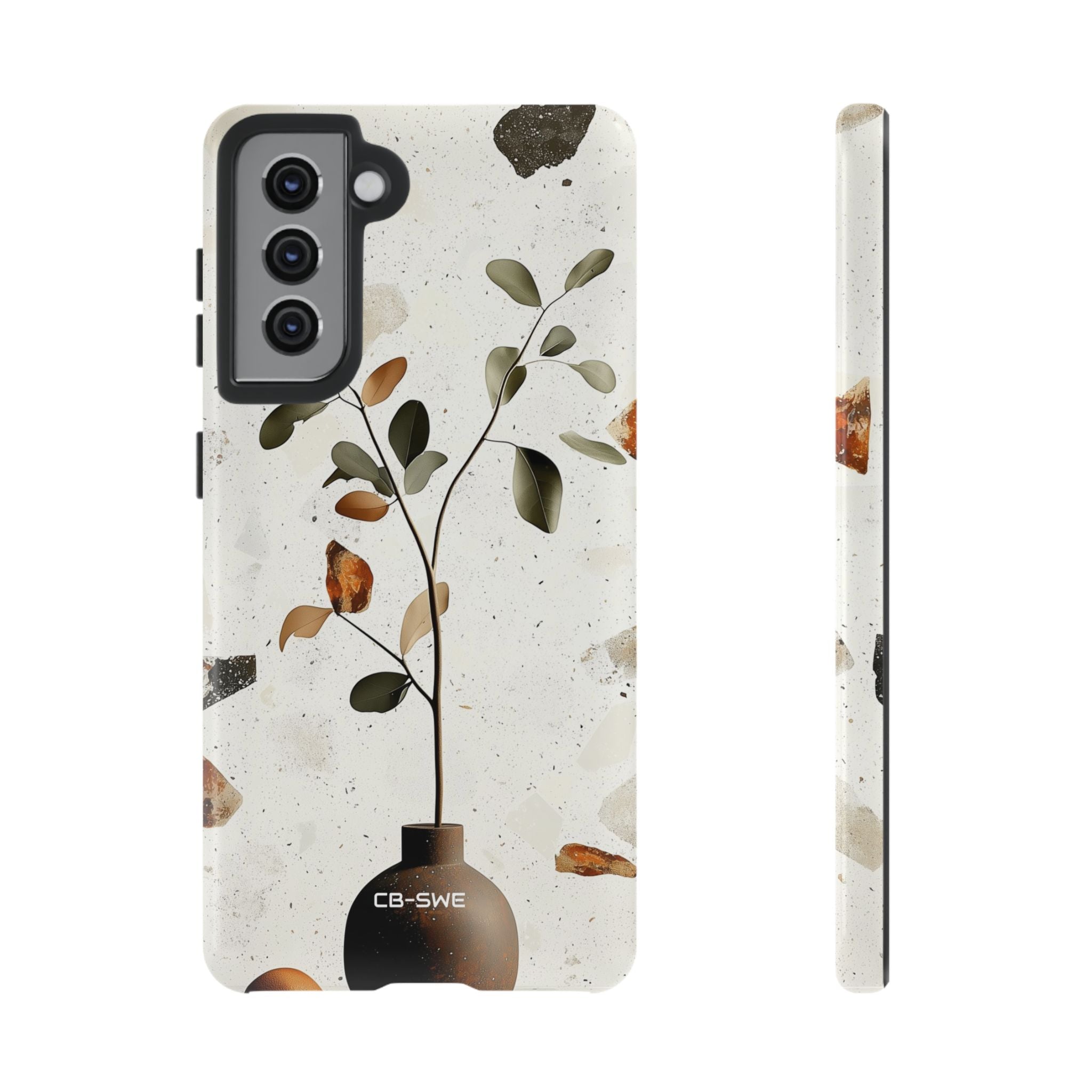 Vase Holds Leaves - Samsung Case