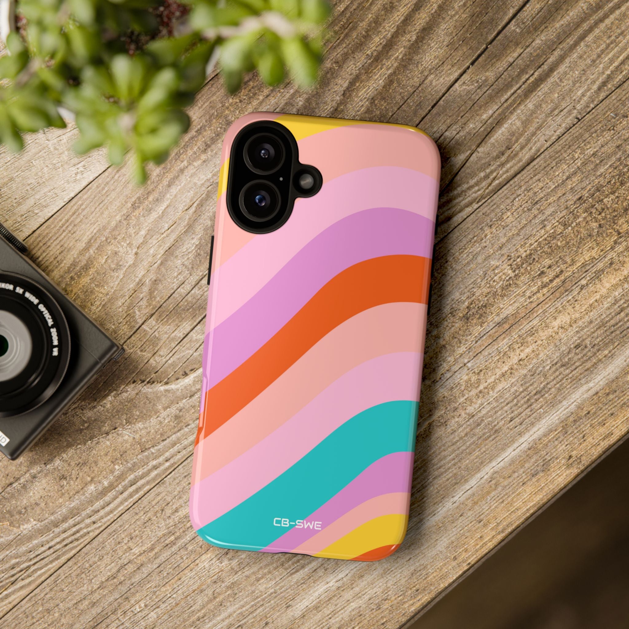 Fluid Color Waves - iPhone Case
