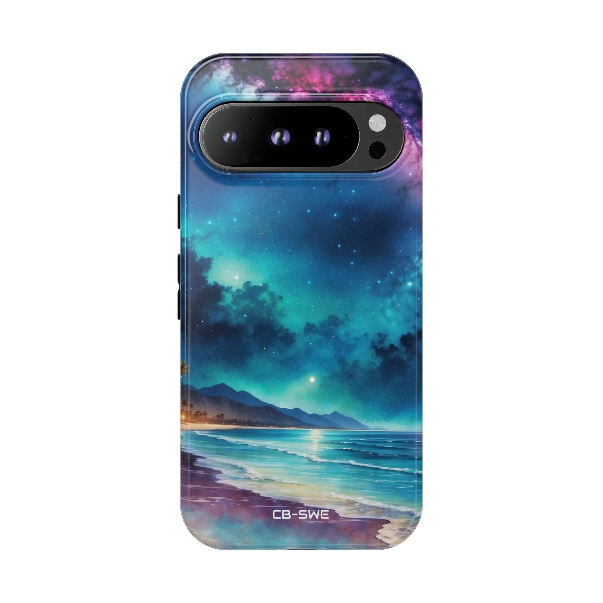 **Waves Embrace Stars** - Google Pixel Case