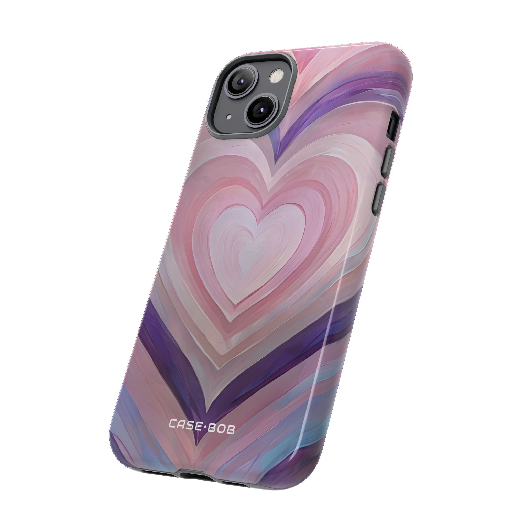 Radiant Heartbrush iPhone 14 Plus Case - Tough