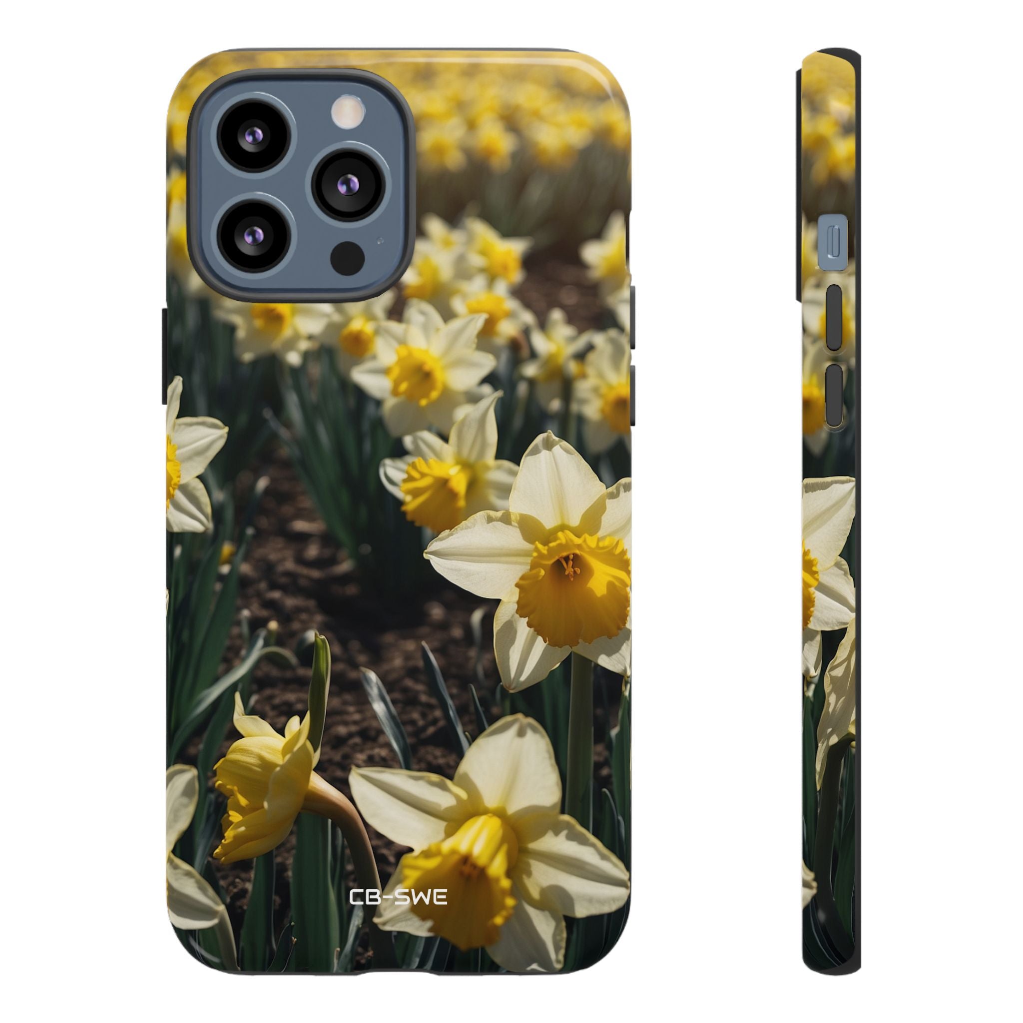 Golden Daffodils Bloom - iPhone Case